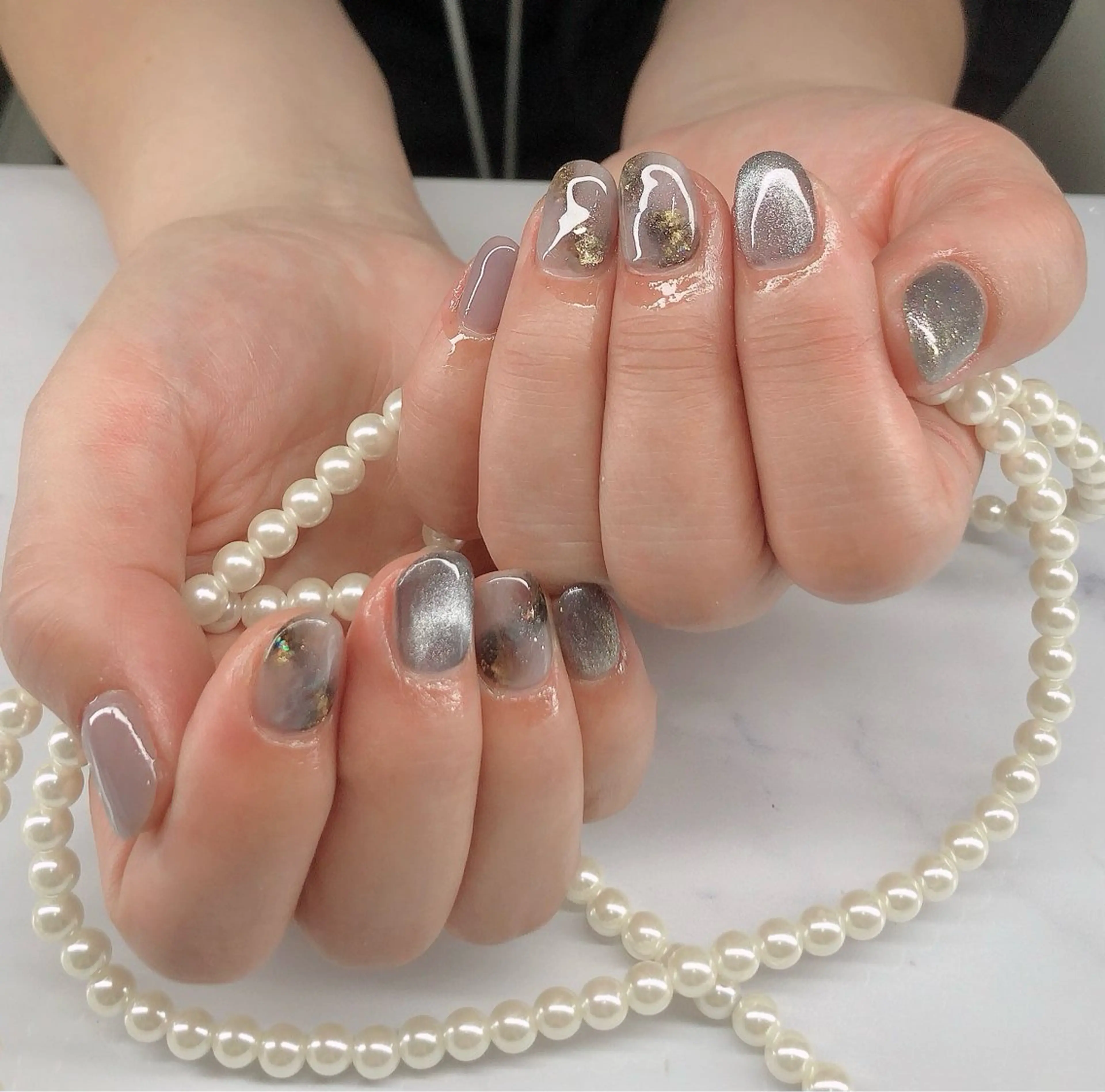 ネイル ハンドネイル 片平 恭子のマツエク・マツパデザイン