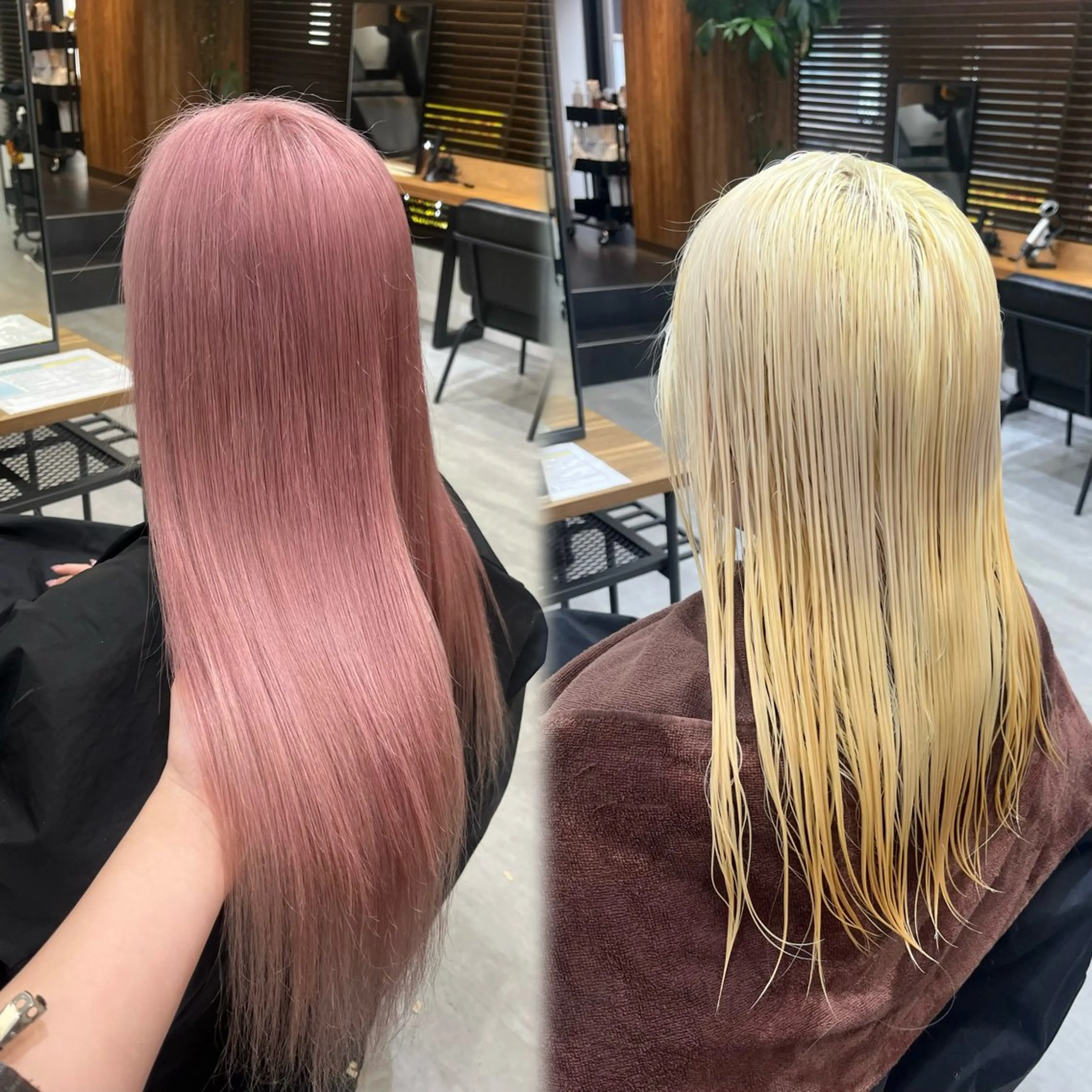 ロング カラー RIO🩶NEXT/ エクステ/ハイトーンのヘアスタイル