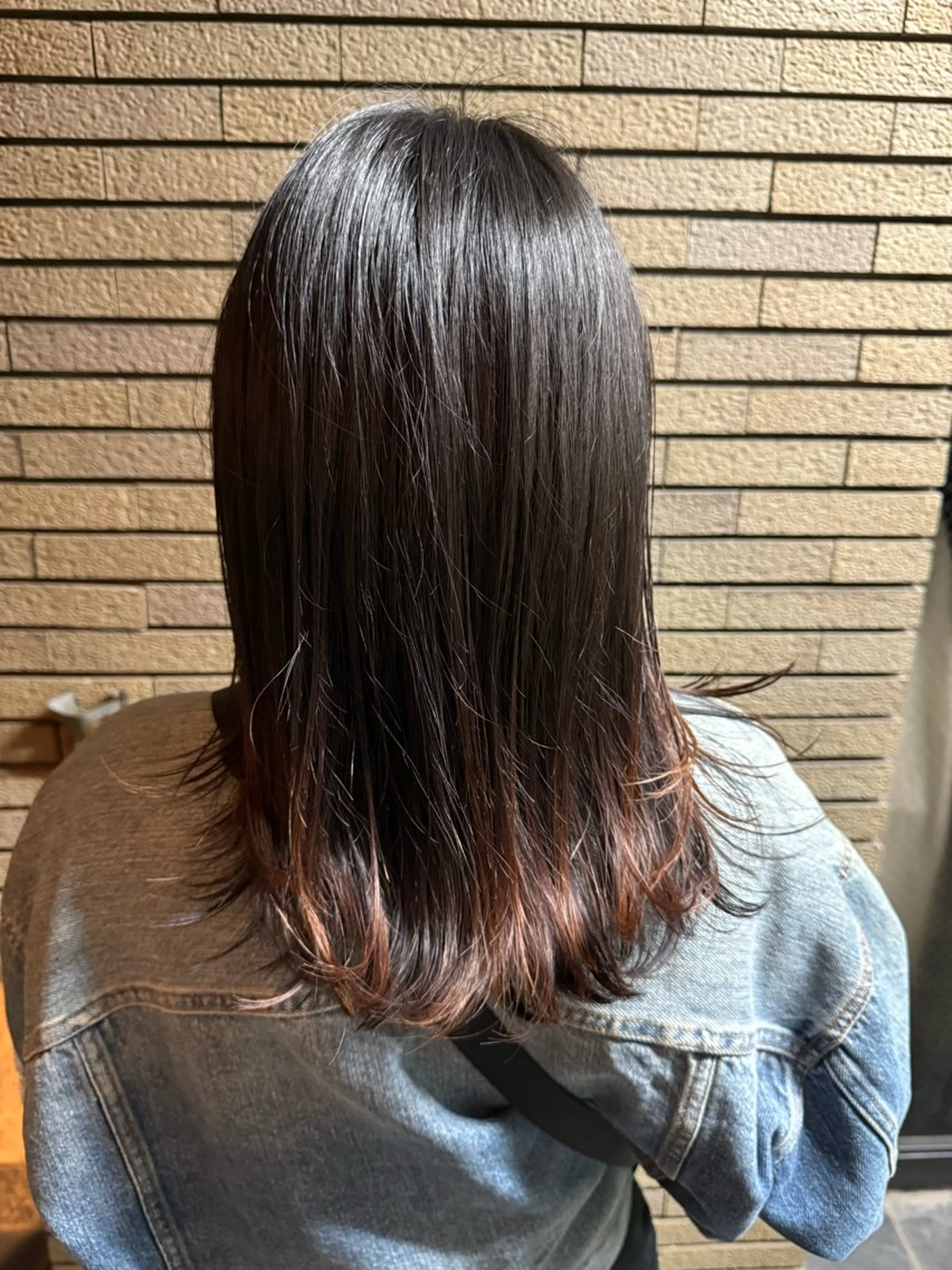 セミロング 佐藤 岬樹のヘアスタイル