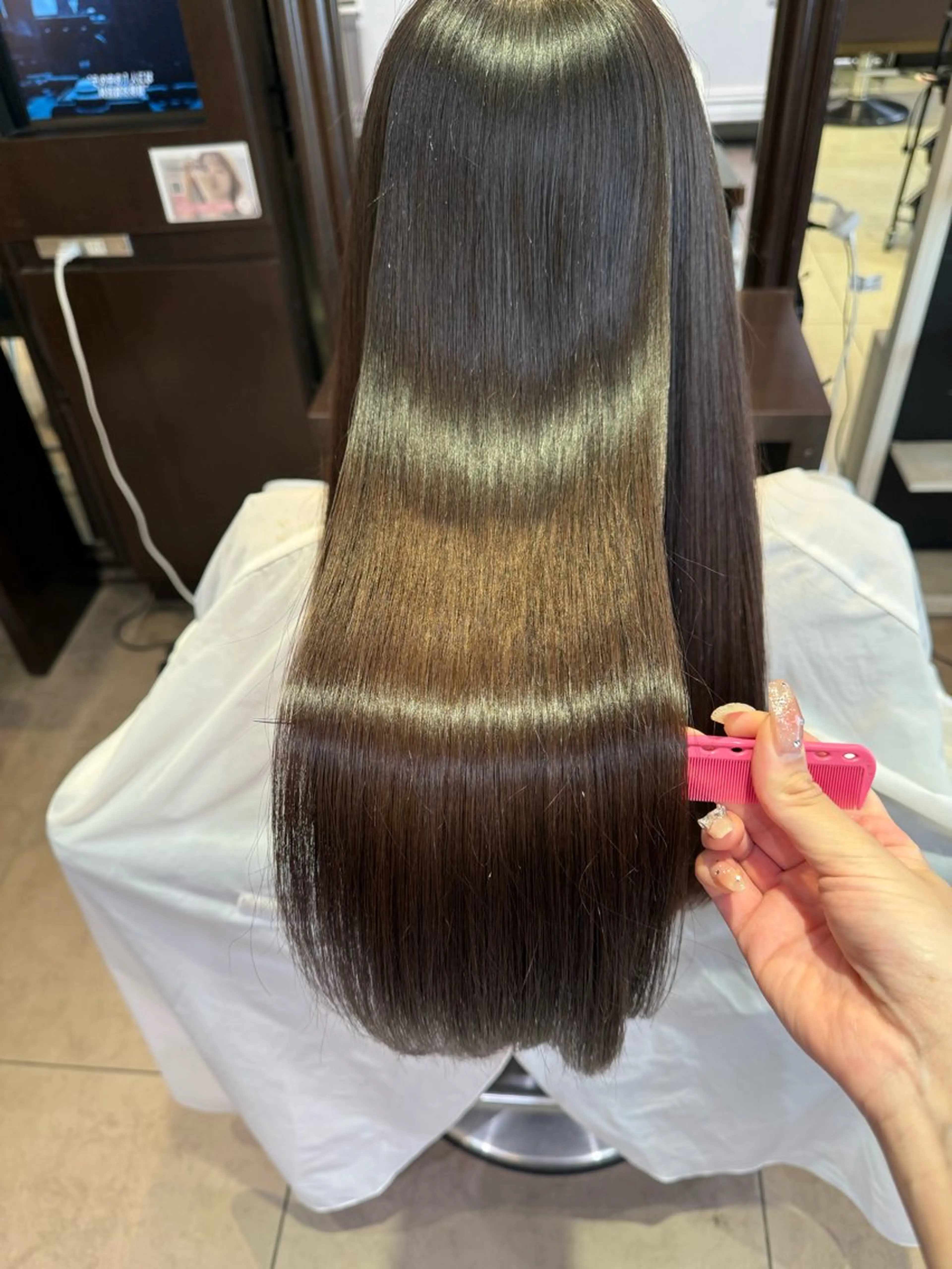 ロング トリートメント 【髪質改善💎韓国風 レイヤー🌷】山川のヘアスタイル