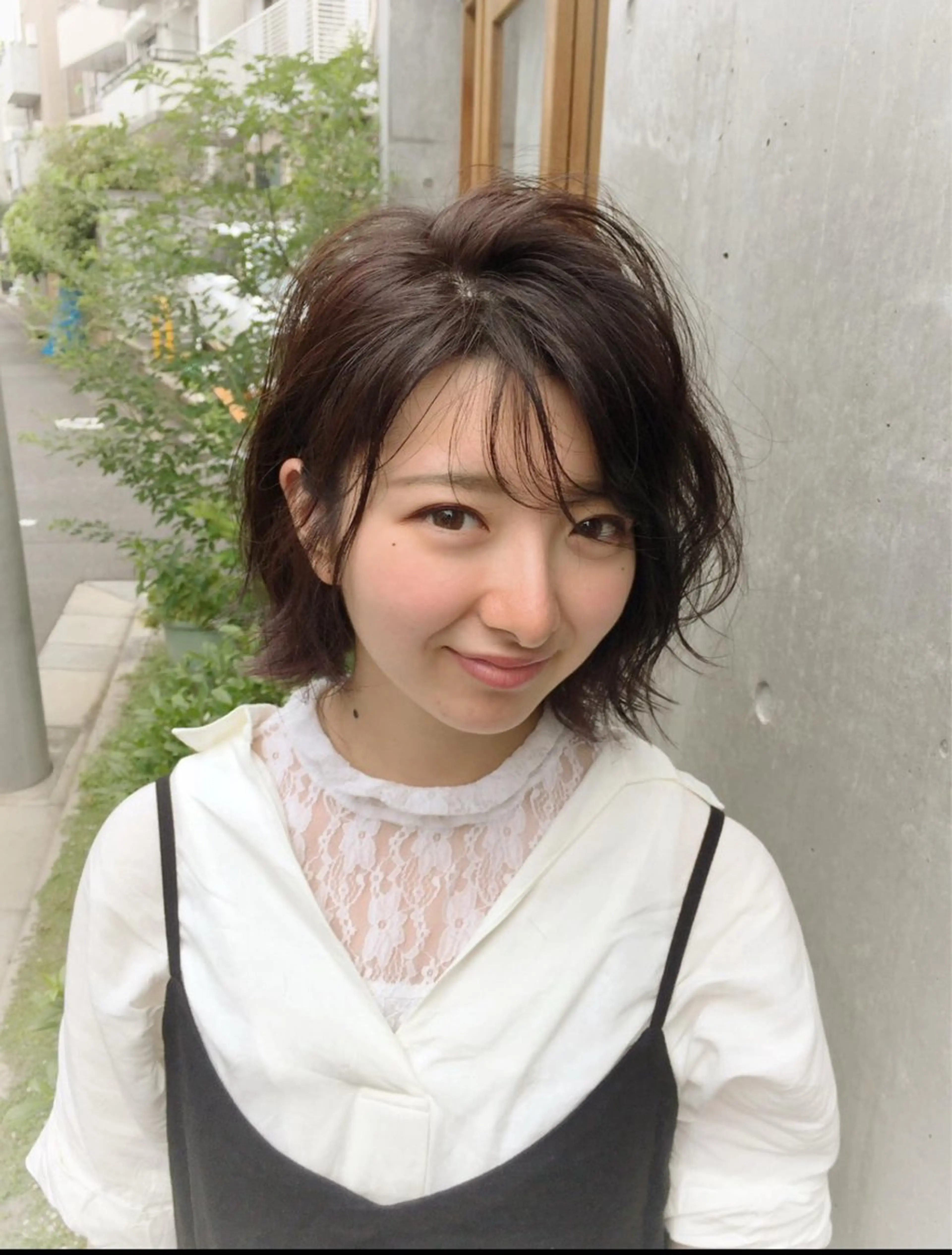 ショート カラー 高柳 麻美のヘアスタイル