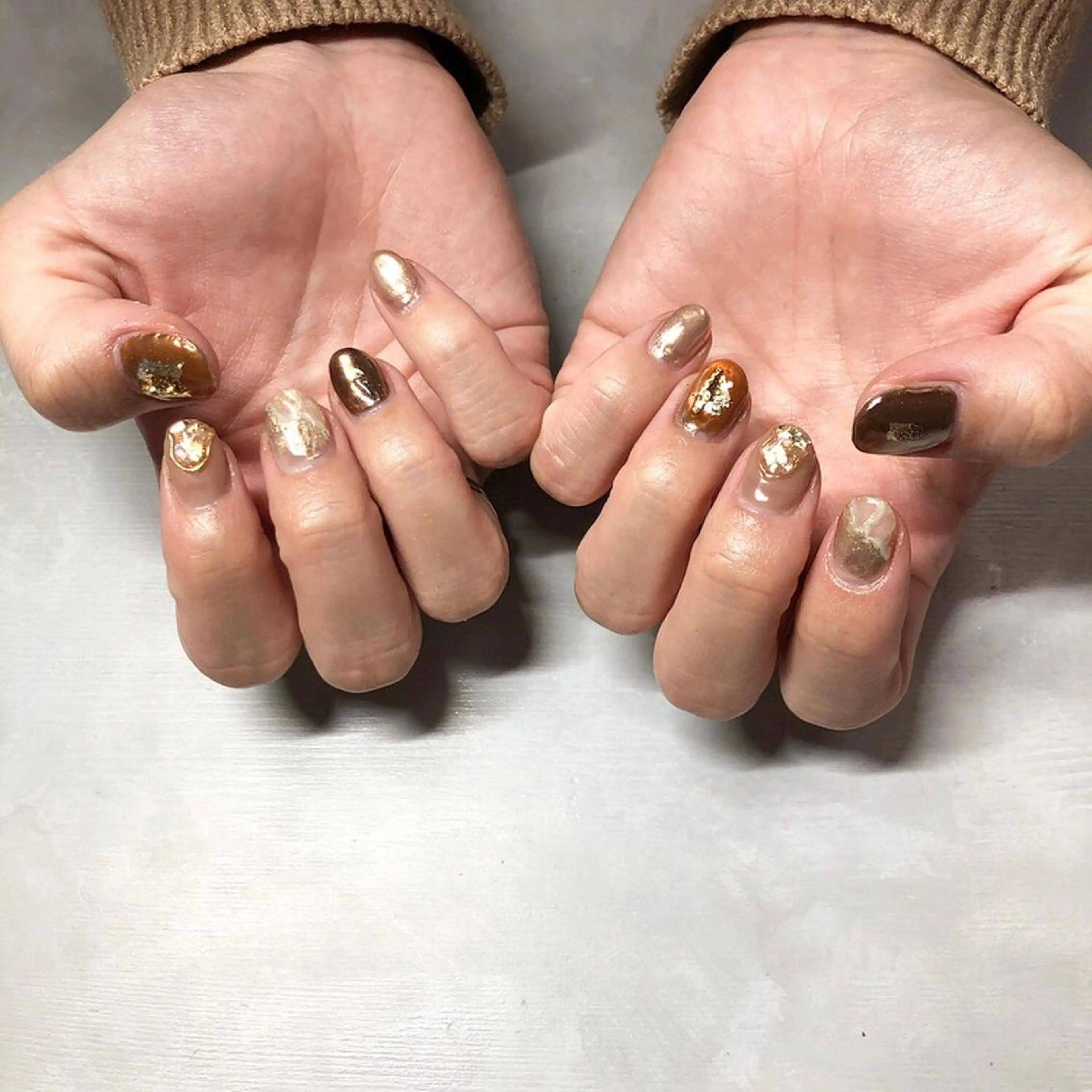 ネイル private_ salon.Leaのネイルデザイン