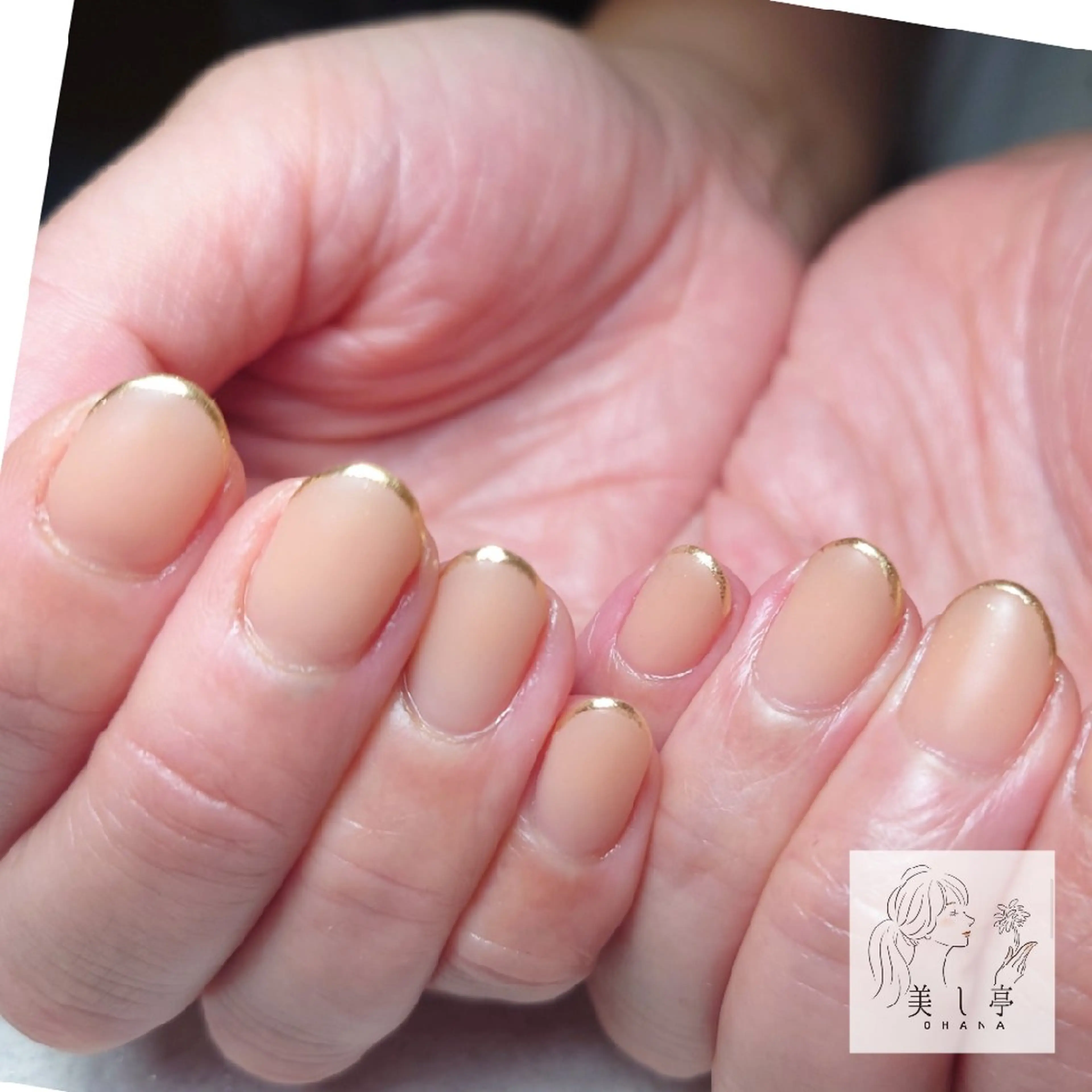 ネイル 美し亭 OHANAのネイルデザイン
