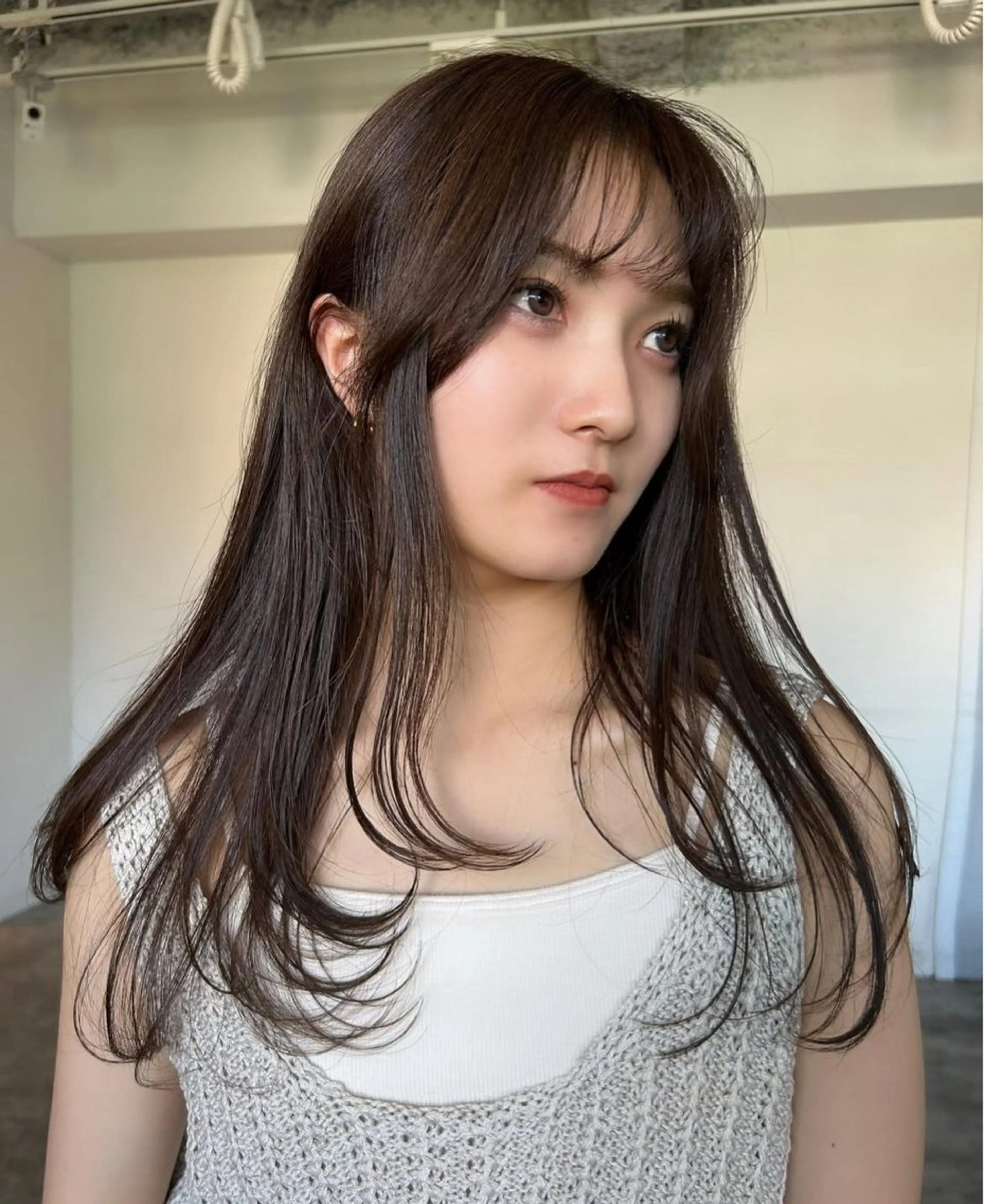 ロング ロングレイヤー レイヤーカット ロング 🌸ボブ支持率 No. 1🤍のヘアスタイル