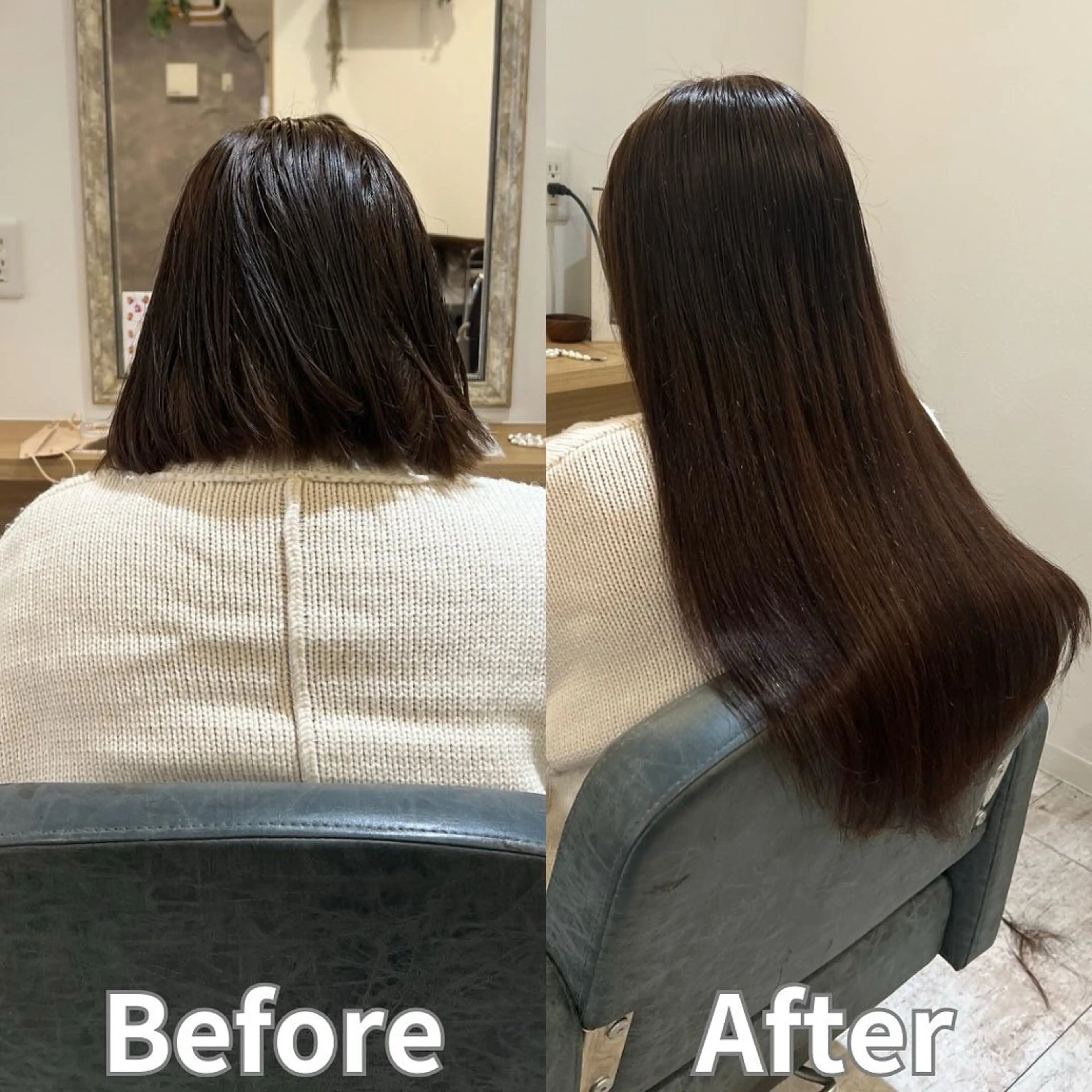 ロング エクステ マテリアル 中央駅店のヘアスタイル