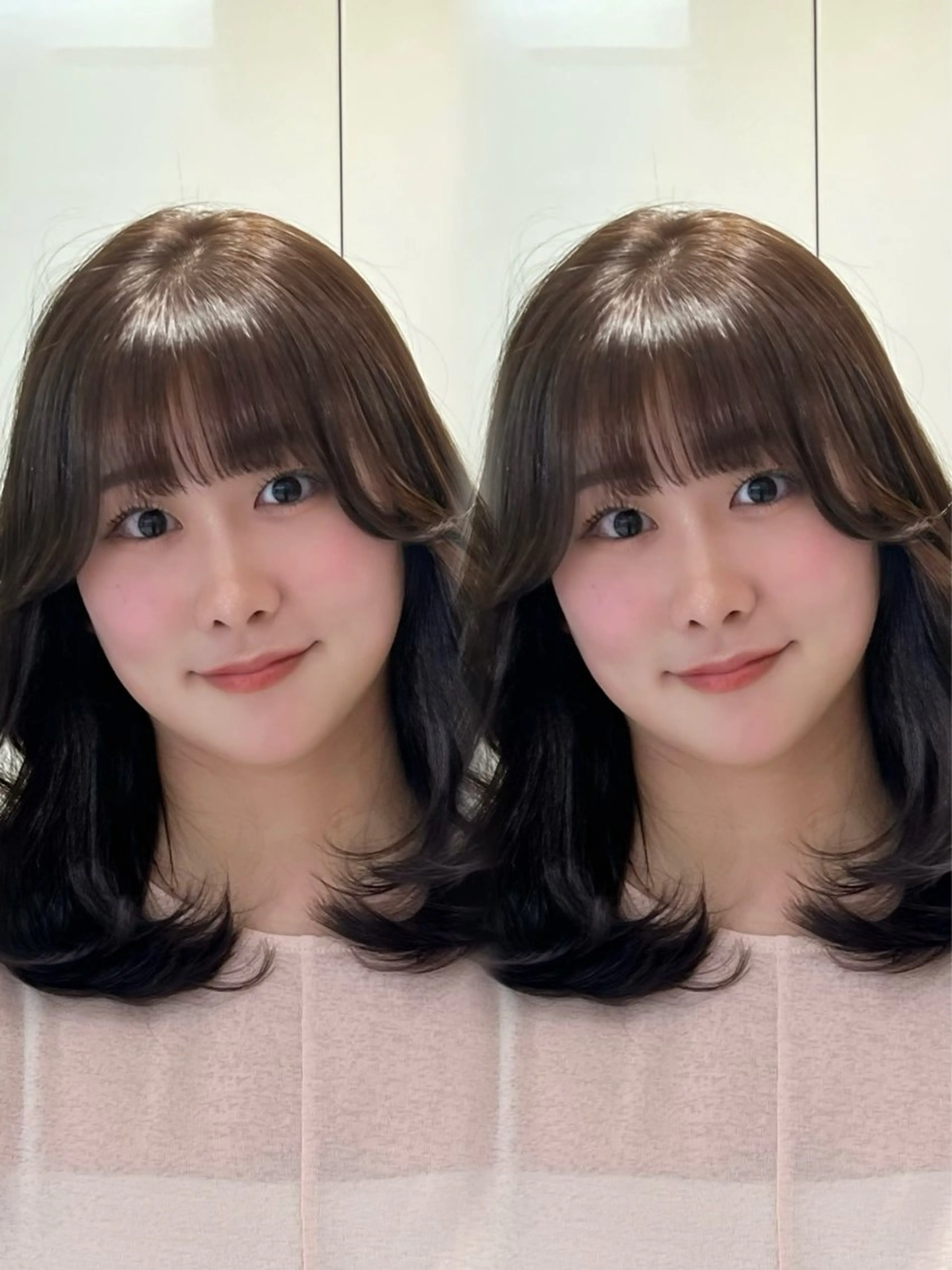 【盛れる前髪カット】アイロン仕上げ付き♡の写真