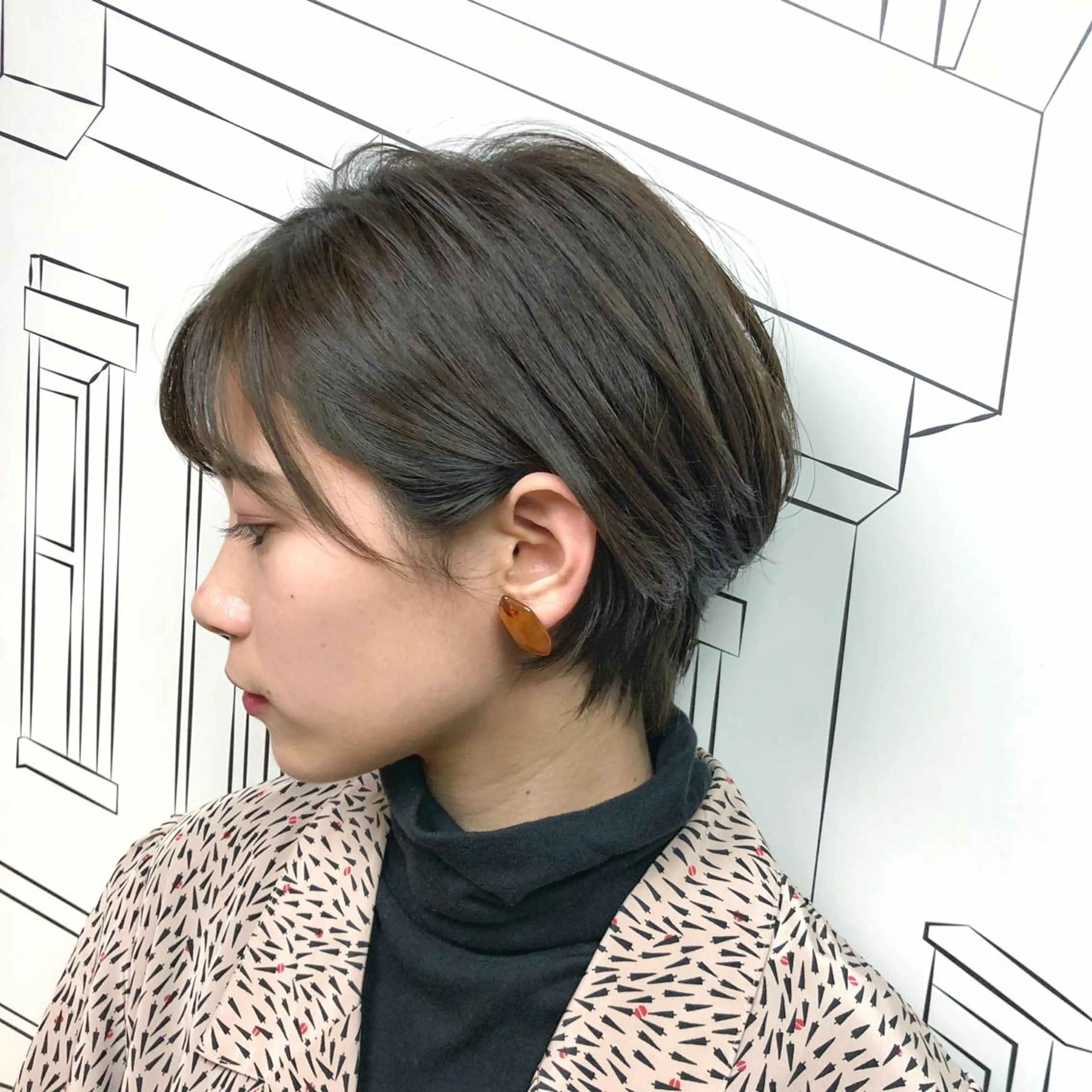 ショート カラー ショートヘア レイヤー⭐️カラー ⭐️平川雅史のヘアスタイル