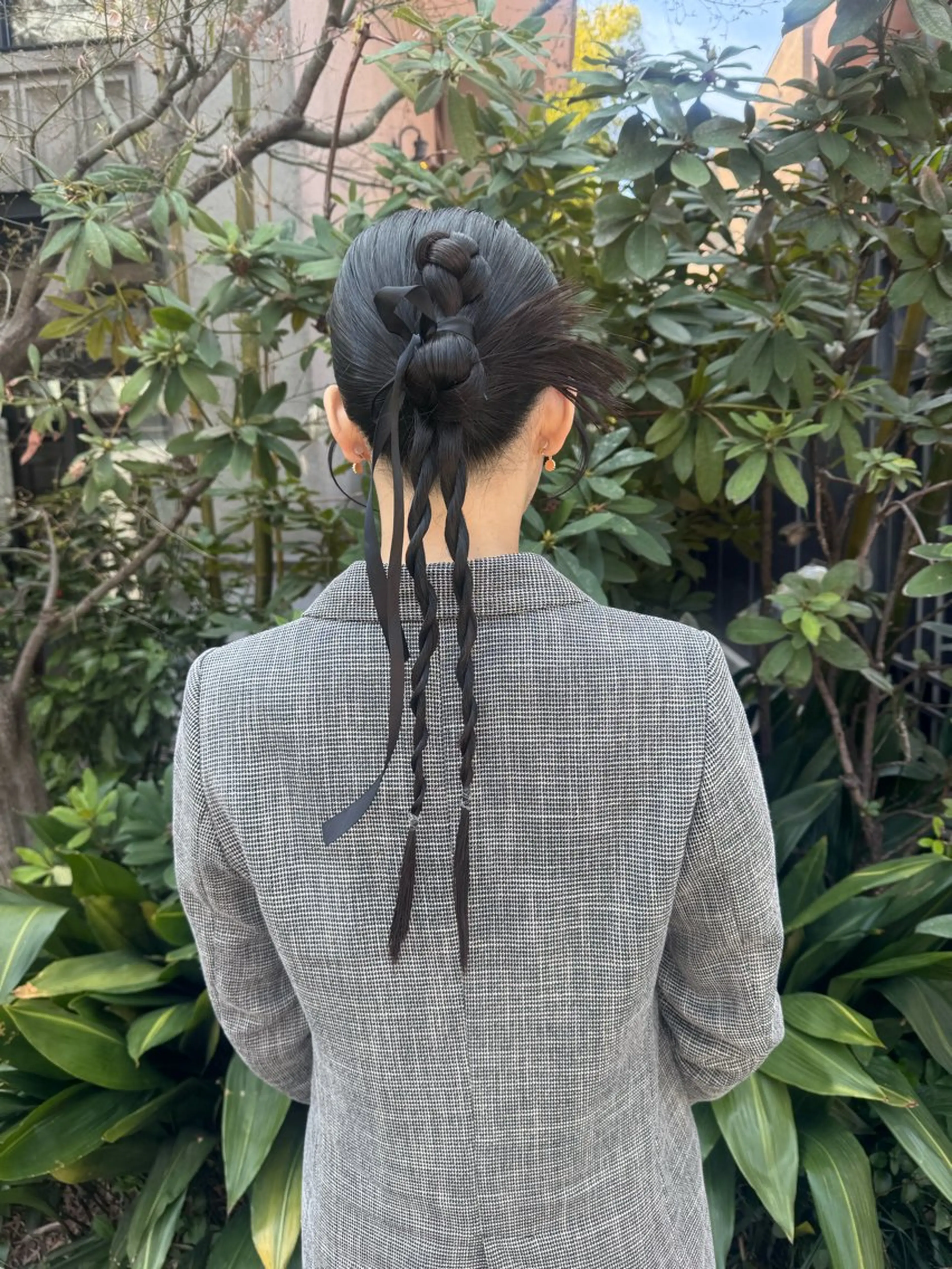 セミロング ヘアアレンジ ヘアセット 🎗️【ヘアセット 美眉】吉川玲🎗️のヘアスタイル