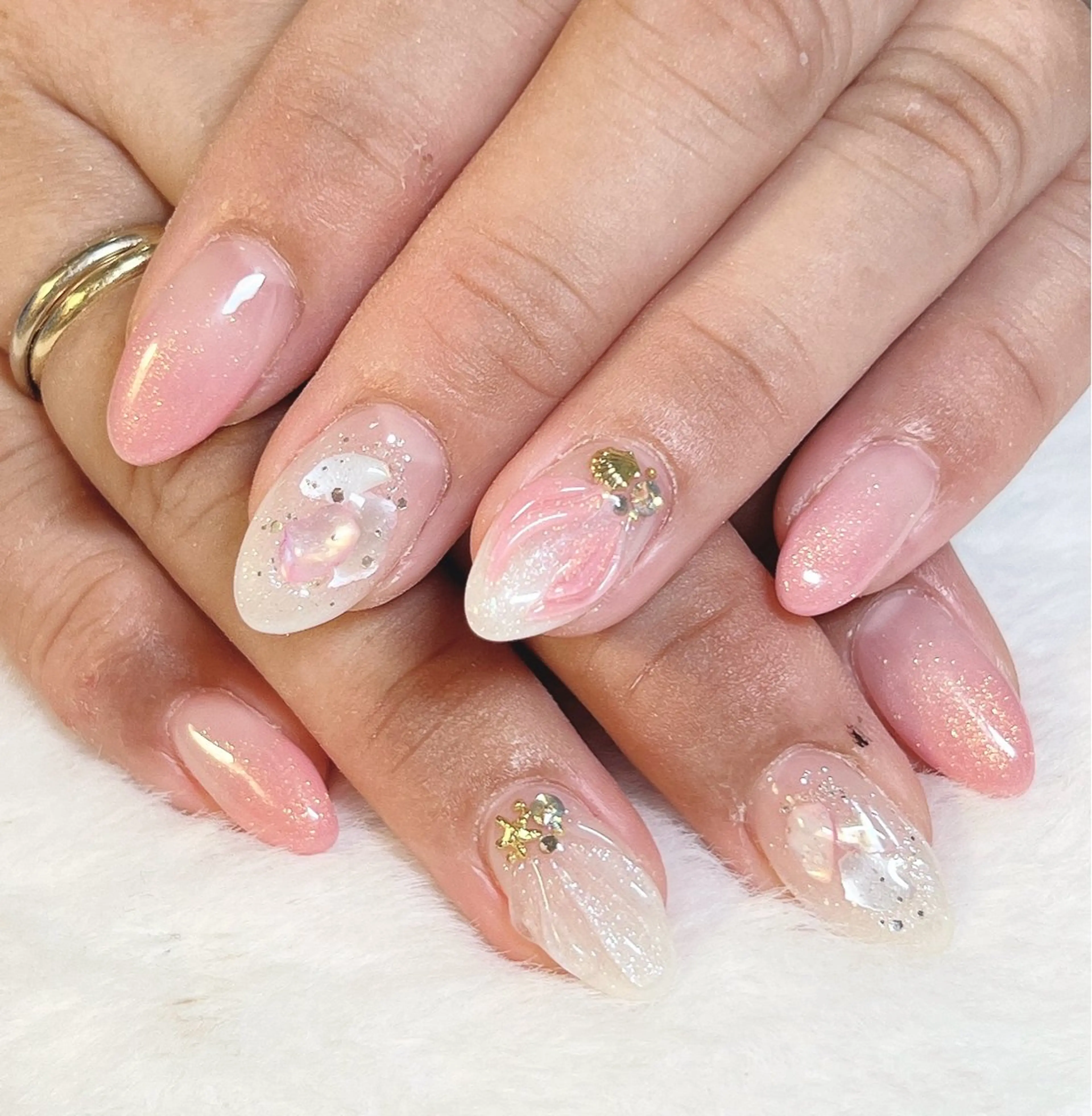ネイル ハンドネイル Nail room Lunaのネイルデザイン