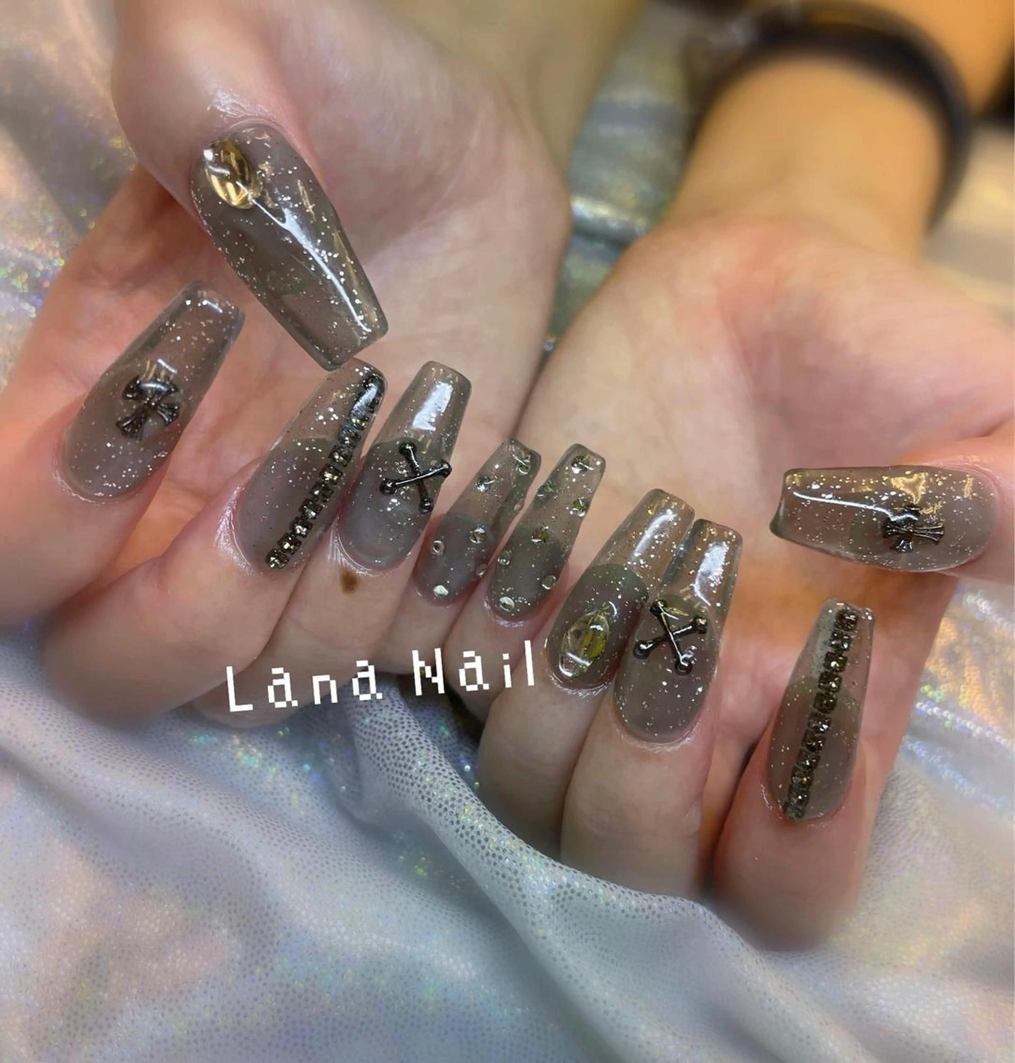 ネイル スカルプネイル Lana Nailのネイルデザイン