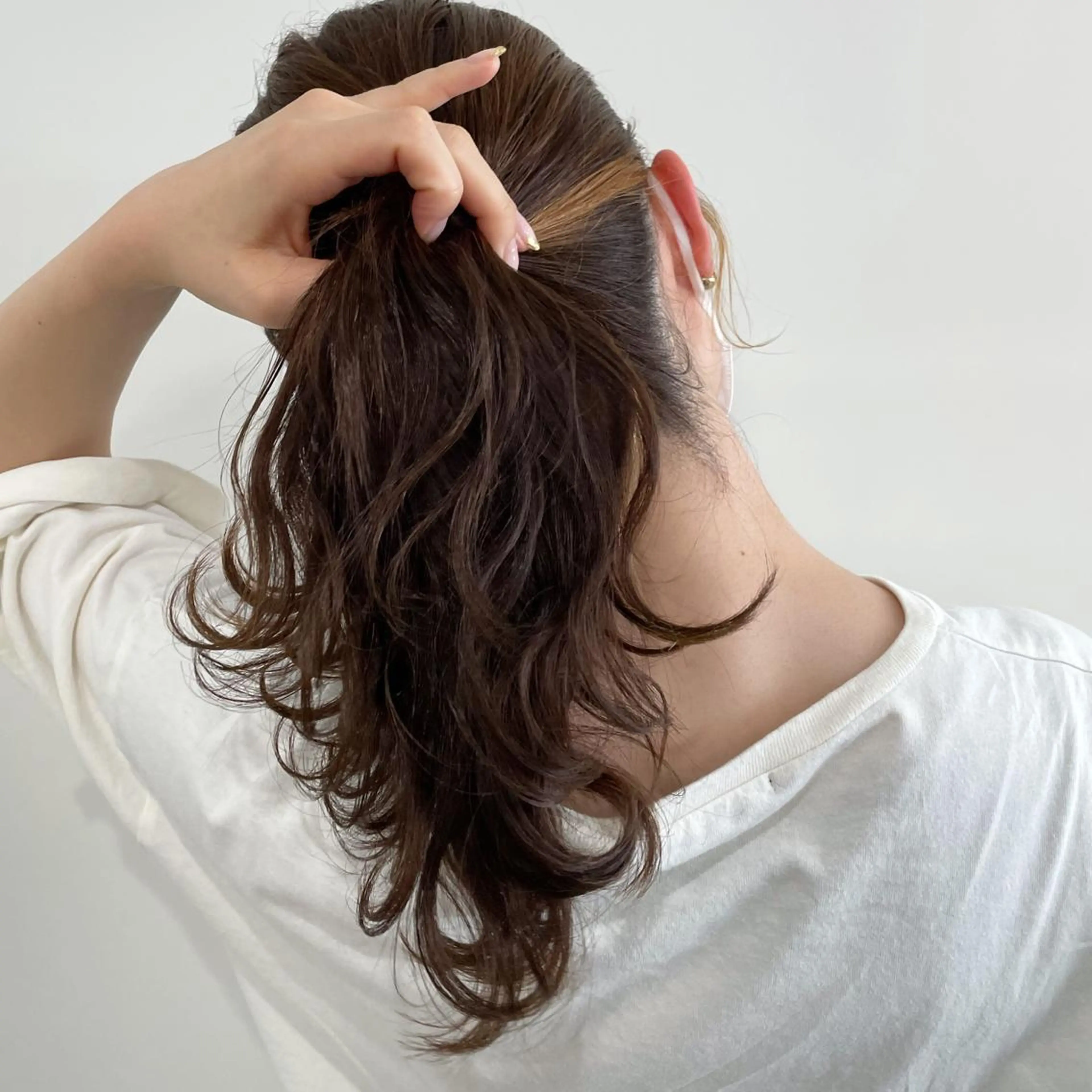 ヘアアレンジ 🤍似合わせパーマ 奥田沙耶🫧のヘアスタイル