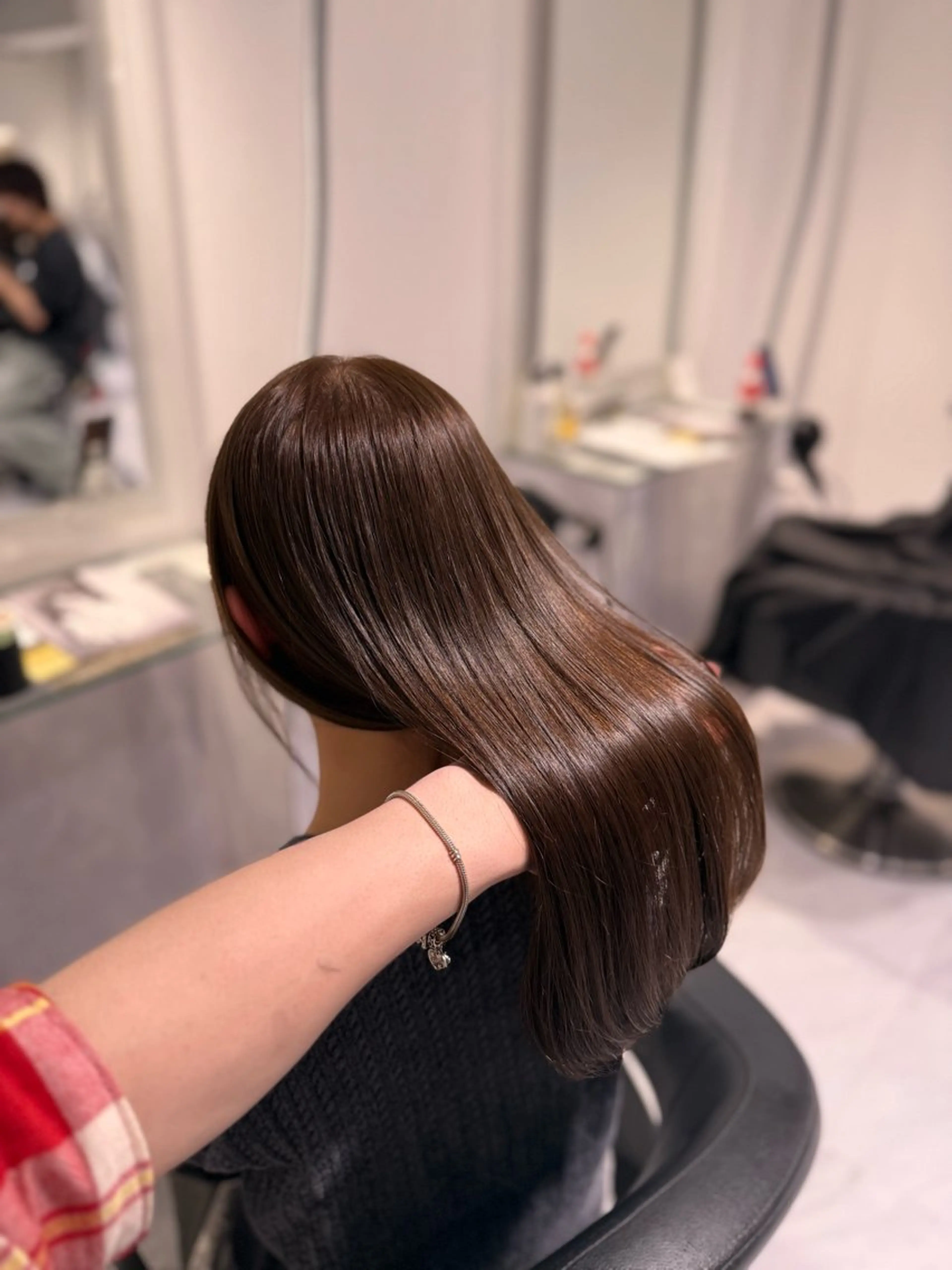 ロング カラー カット ヘアカラー 縮毛矯正 ヘッドスパ ヘアセット CODE.LINE Rimuのヘアスタイル