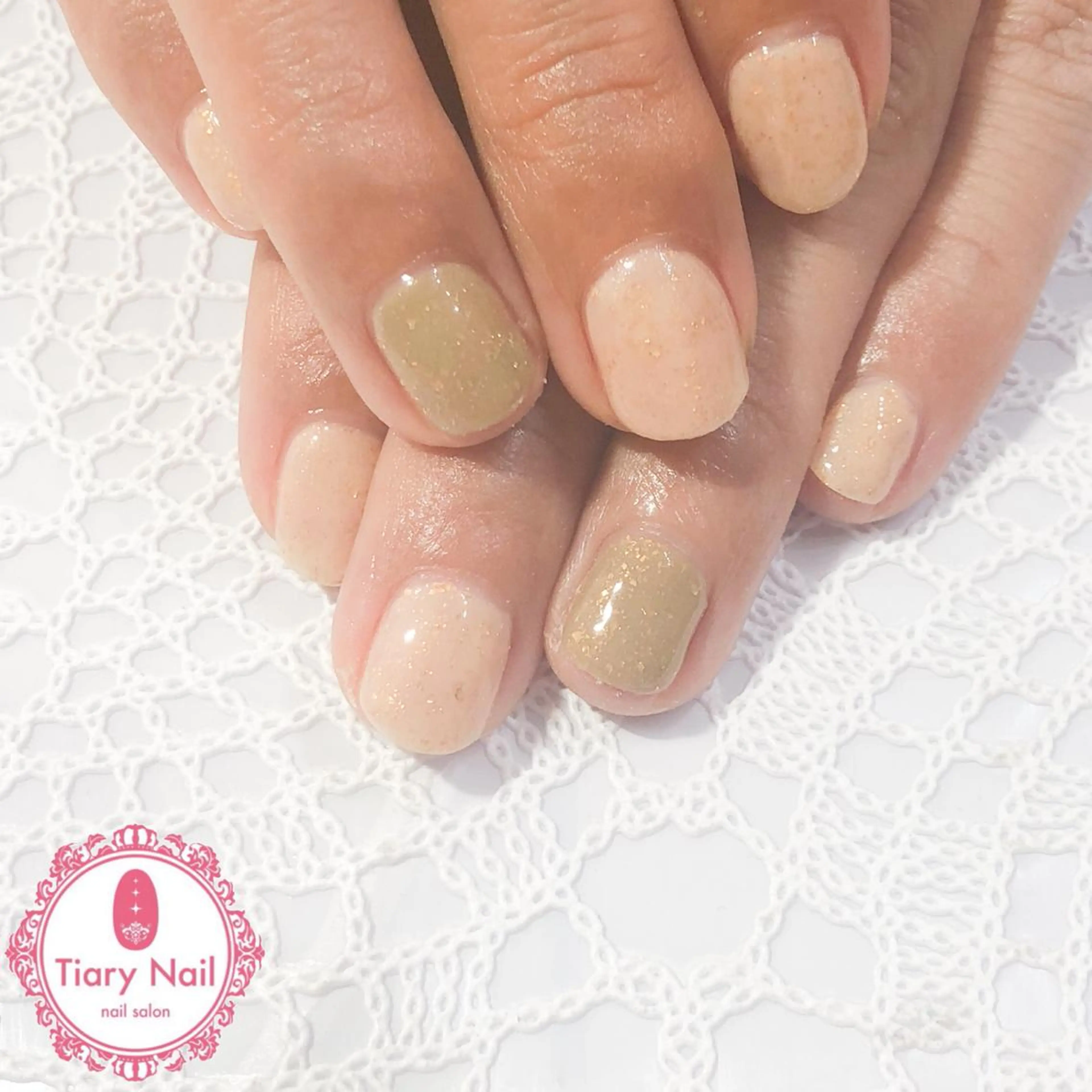 ネイル tiarynail K K🐼のネイルデザイン