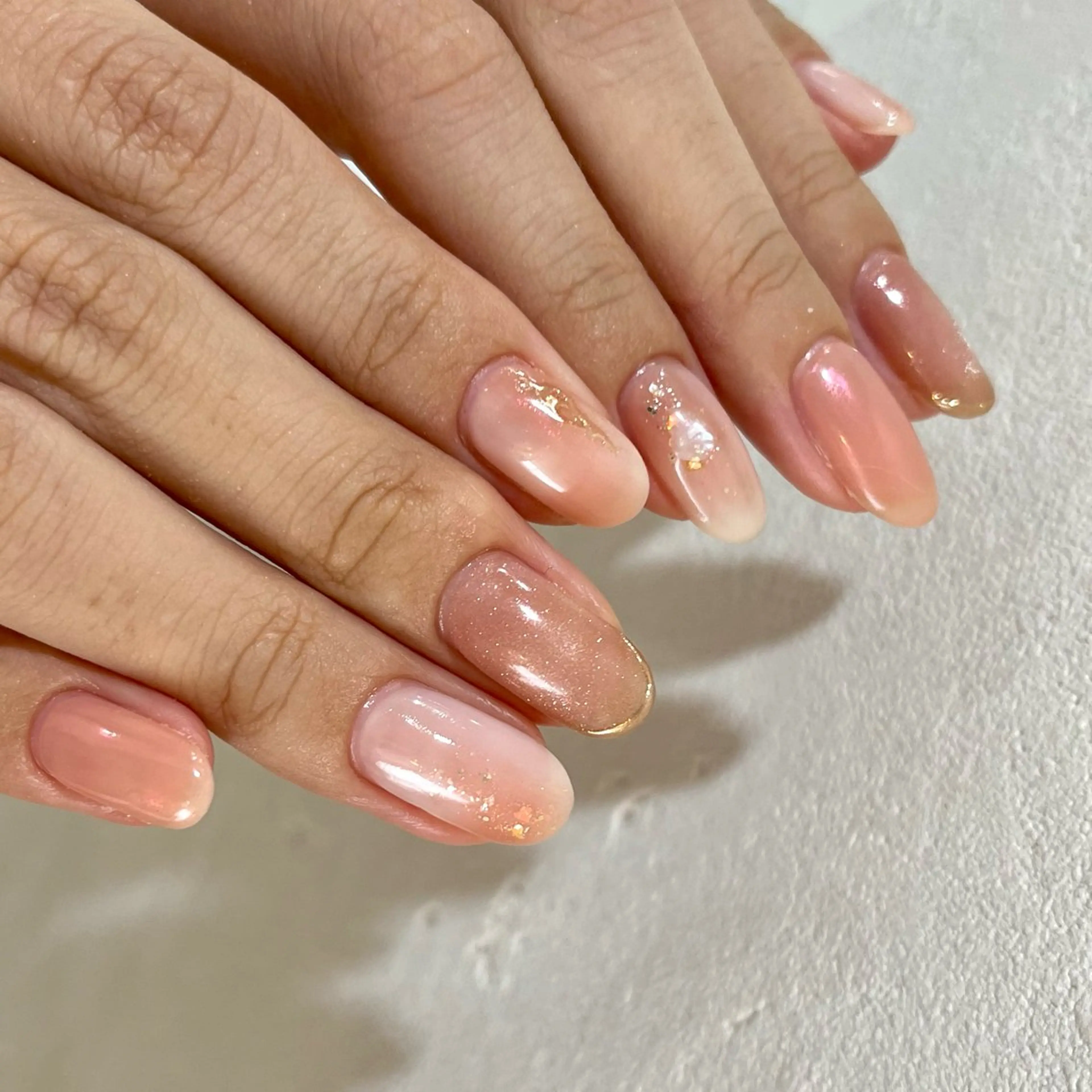 ネイル ハンドネイル 新宿ニュアンスネイル makotoのネイルデザイン