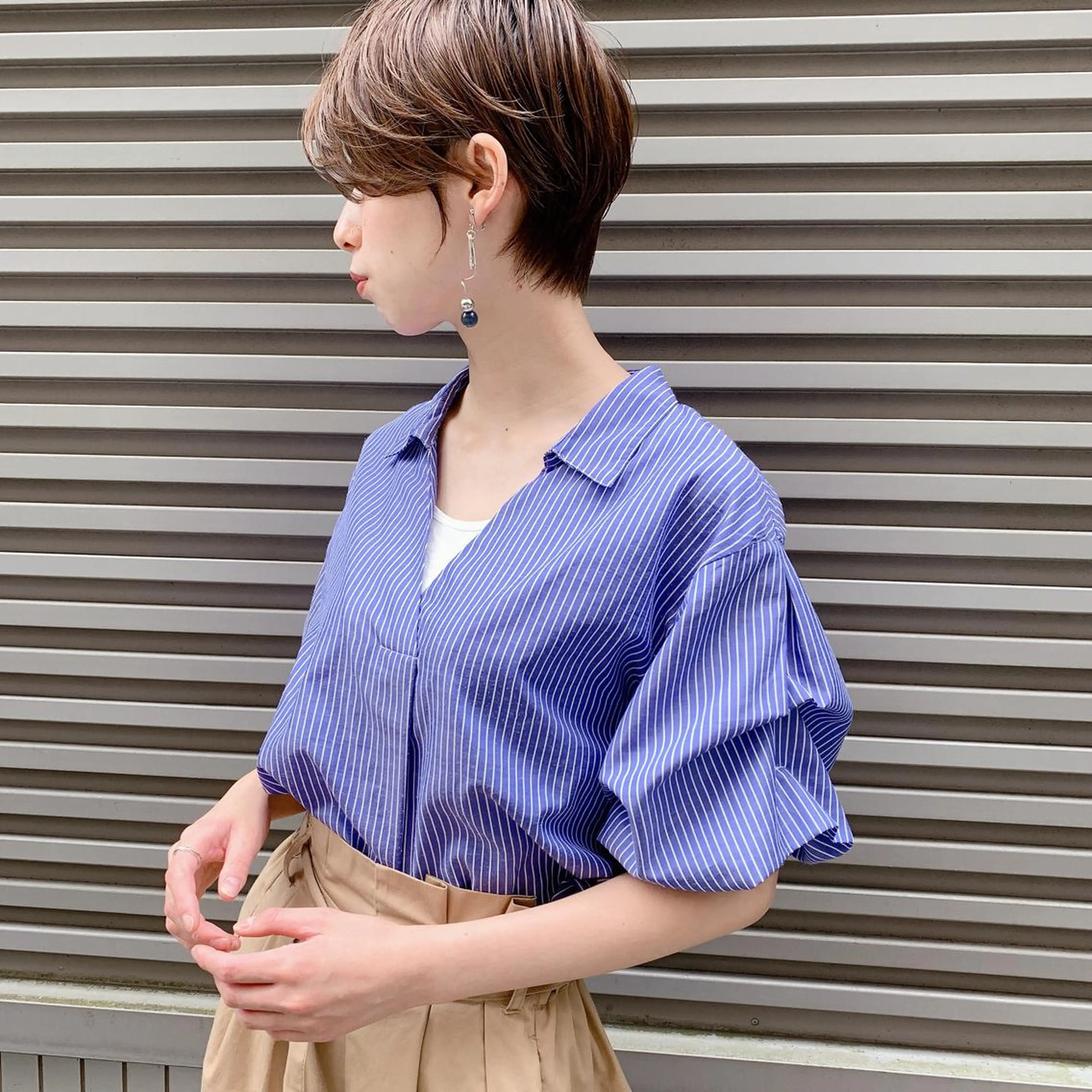 ショート ショート特化美容師 大阪京橋　大本　渉のヘアスタイル