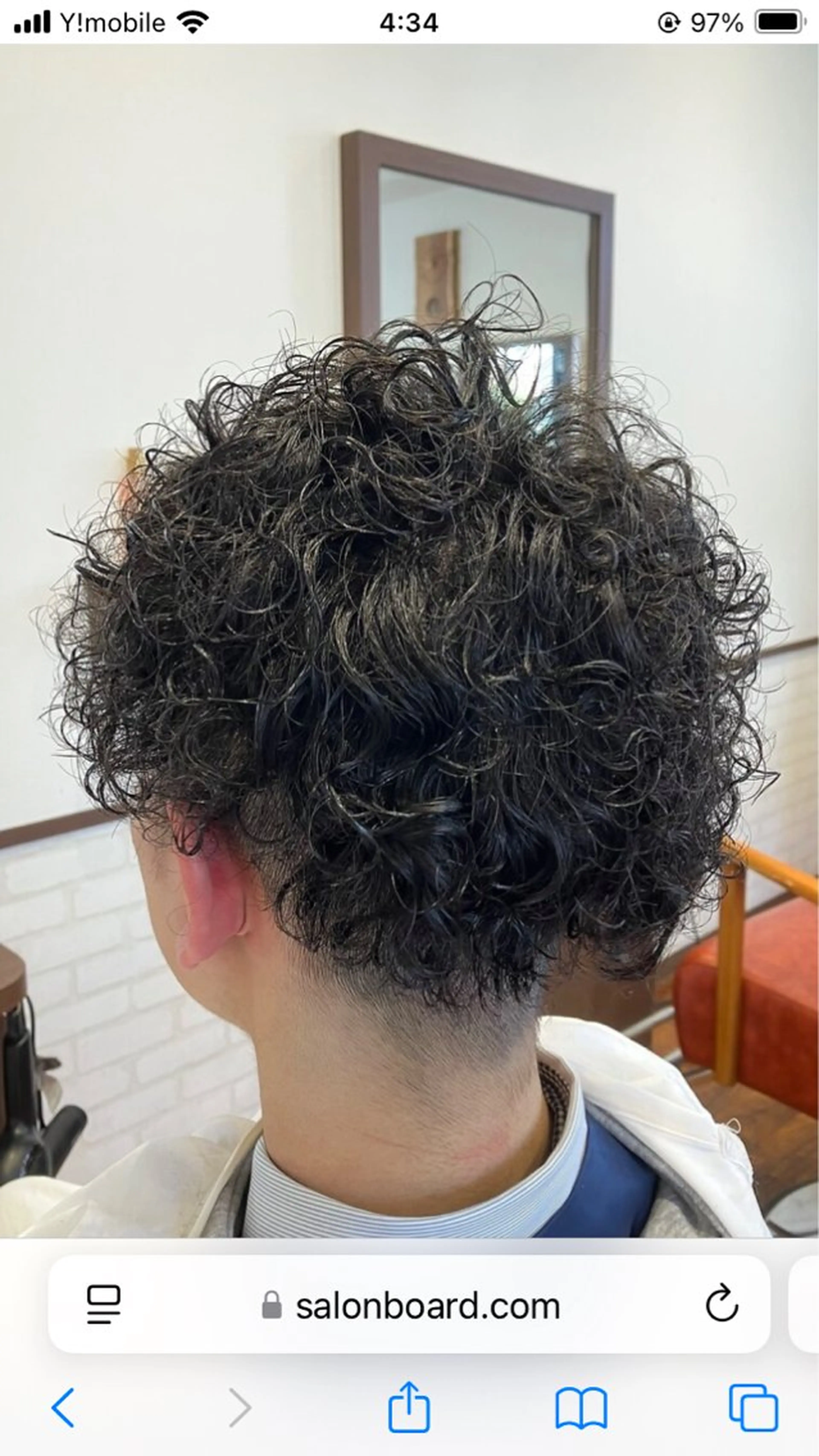 ショート パーマ 美容室 ベルナのヘアスタイル
