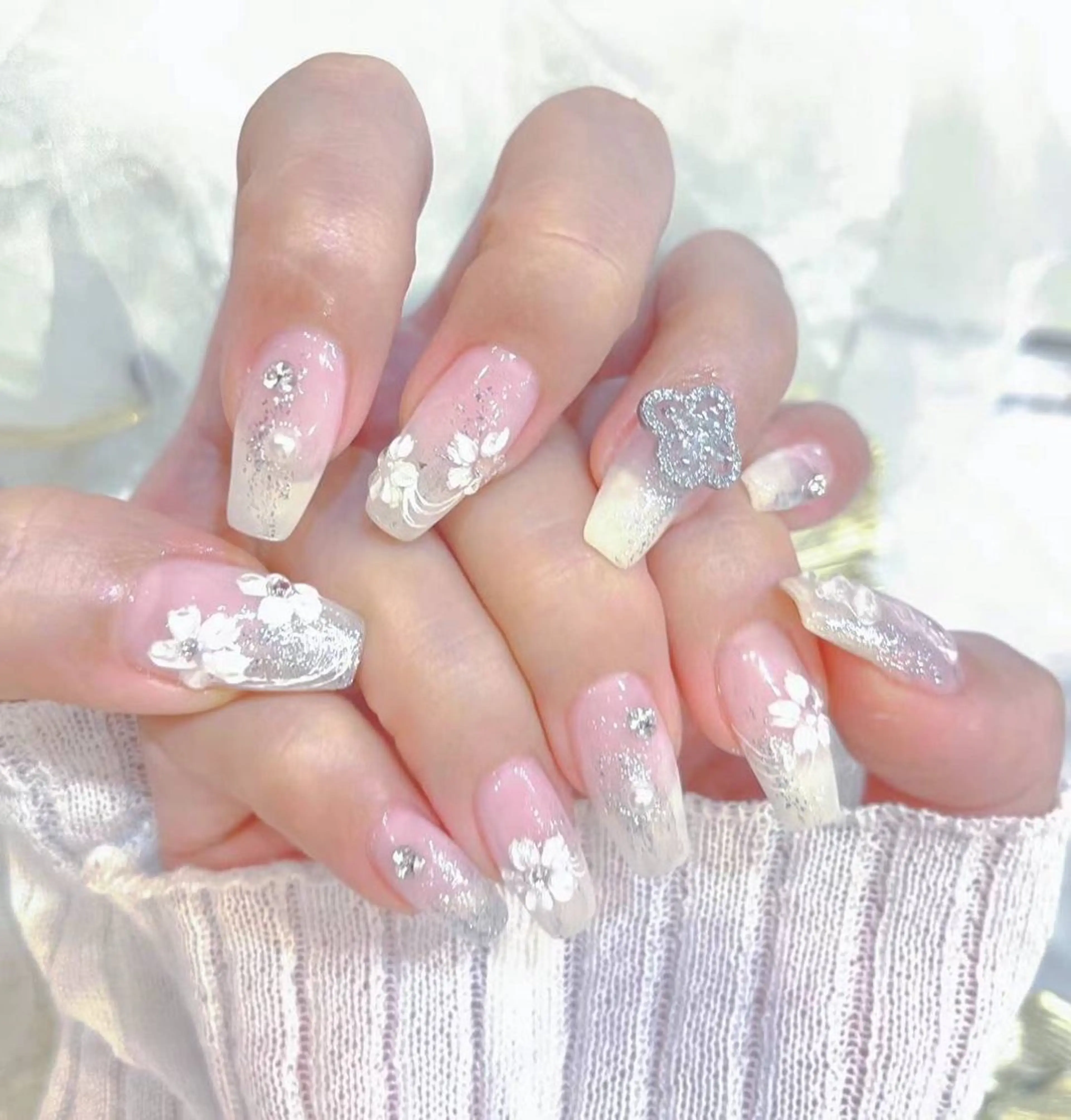 ネイル アートネイル クリアネイル Babarla　Nail　Salon所属・babarla Nailのネイルデザイン