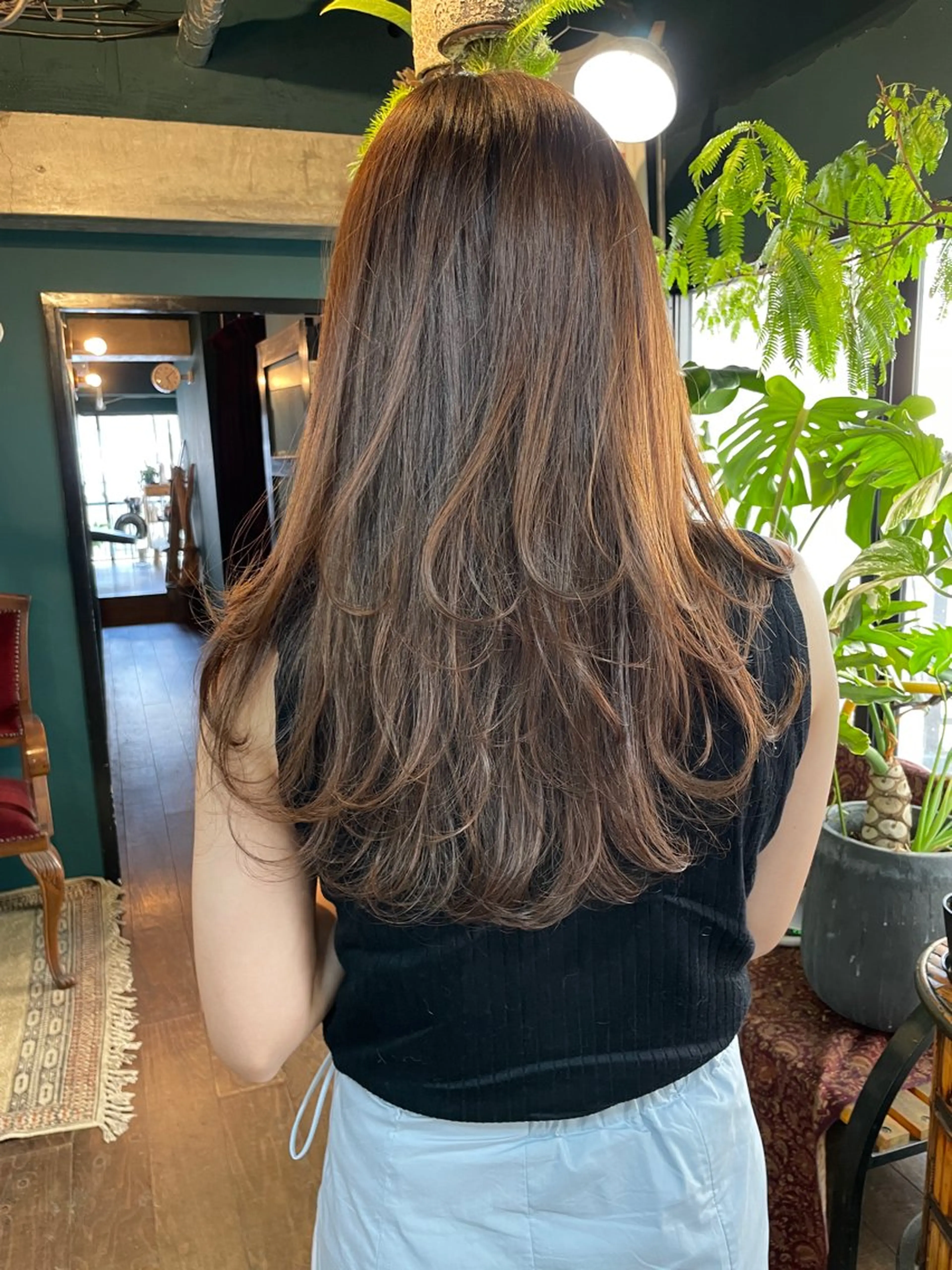 ロング レイヤーカット vivre libreのヘアスタイル