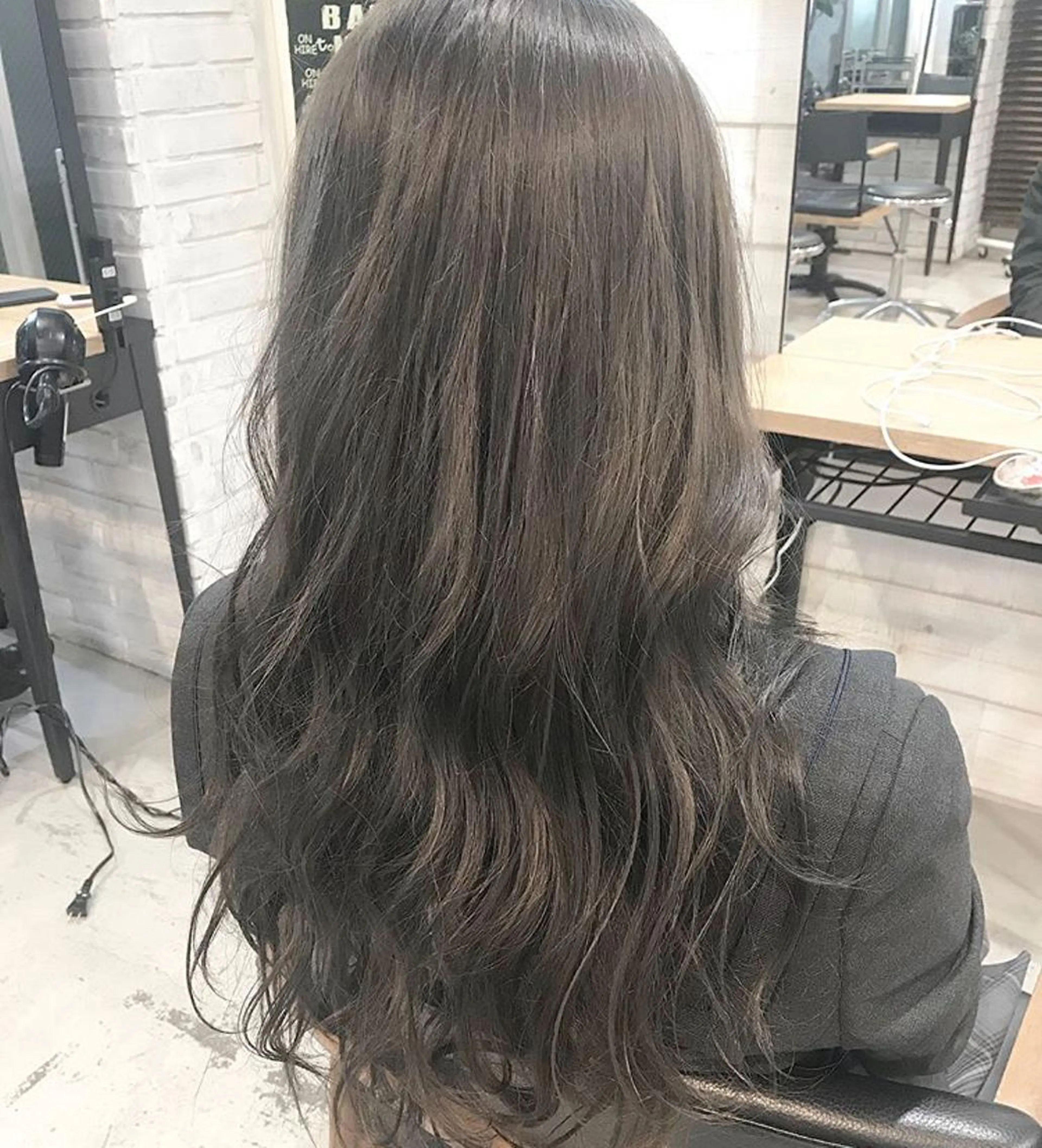 ロング カラー 北間 寛哉のヘアスタイル