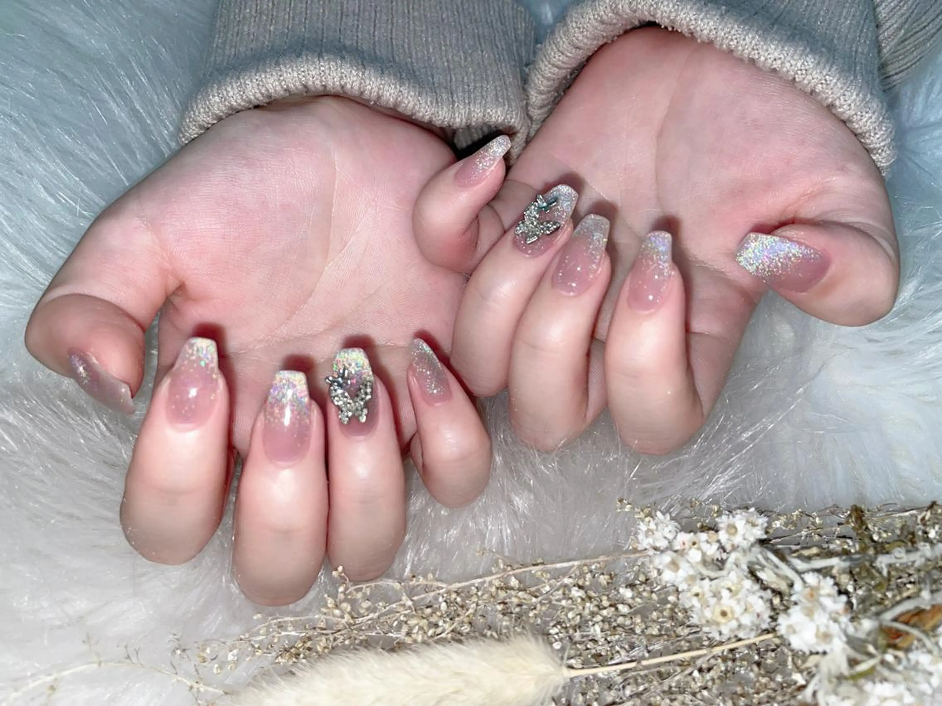 ネイル 🦋ネイルサロン ブラン🌈ゆりのネイルデザイン