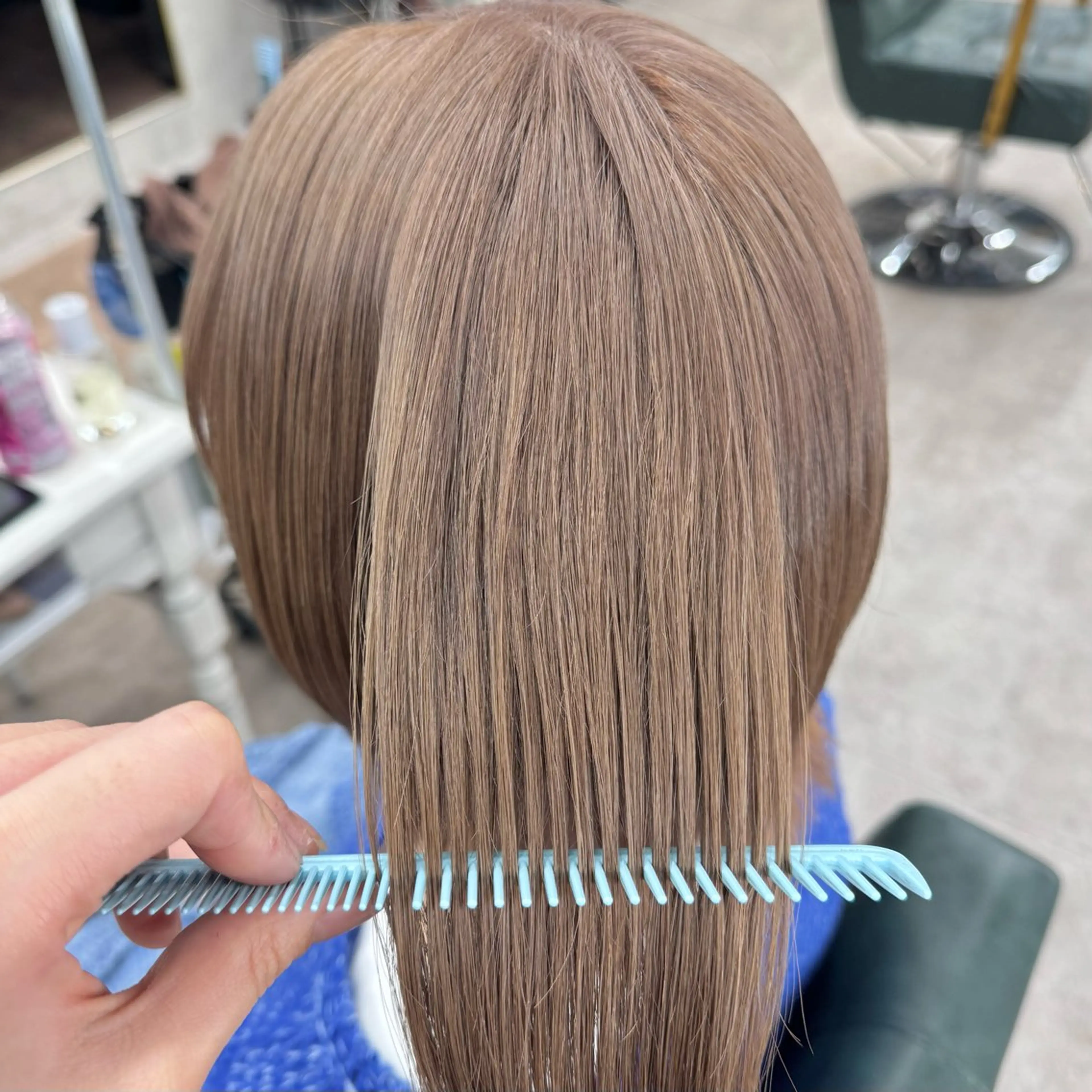 ショート カラー JUNSHIN🦋 ヘアセット／カラーのヘアスタイル