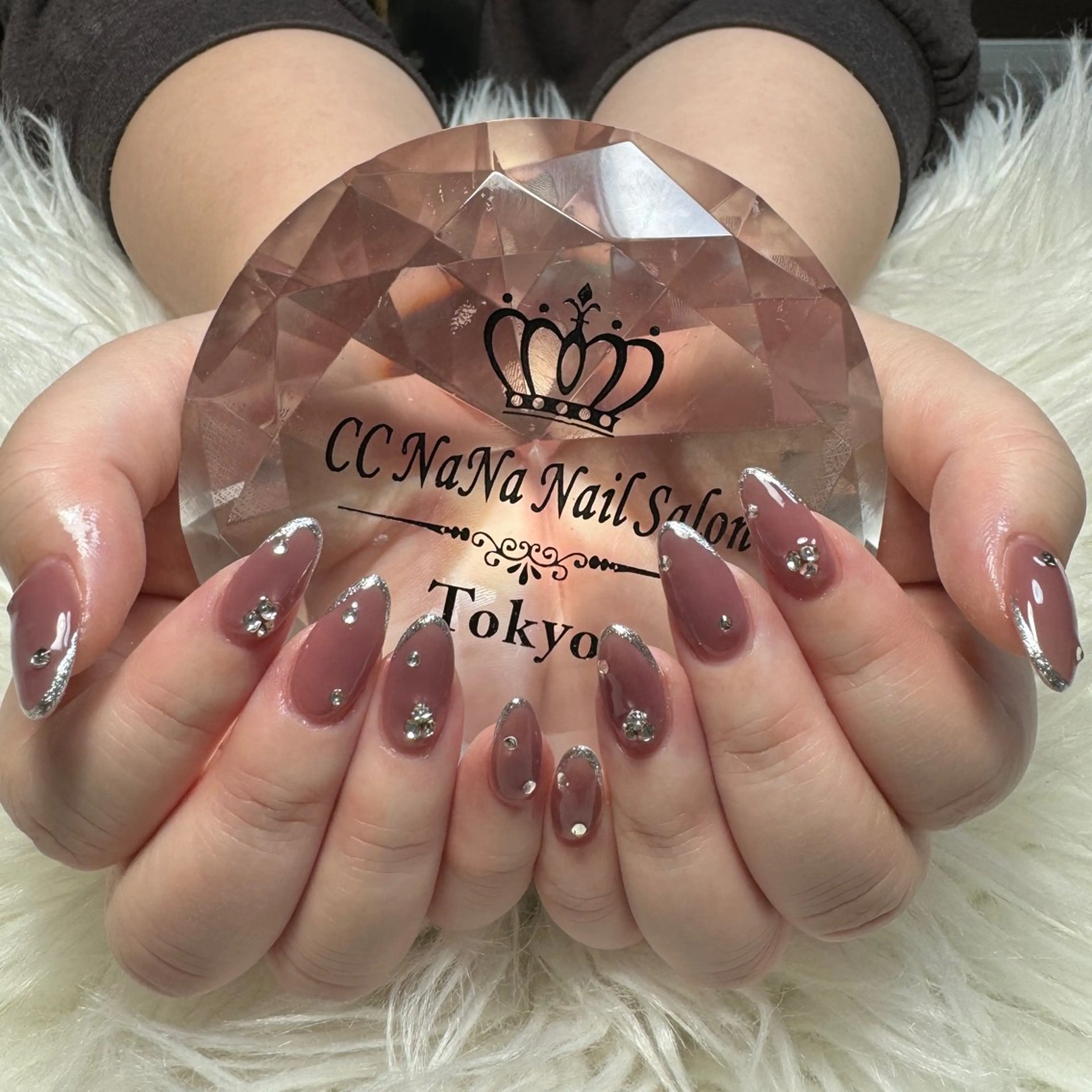 ネイル 持ち込み シンプルネイル ハンドネイル 💎CC・NaNa 韓国風ネイル🌙Cのネイルデザイン