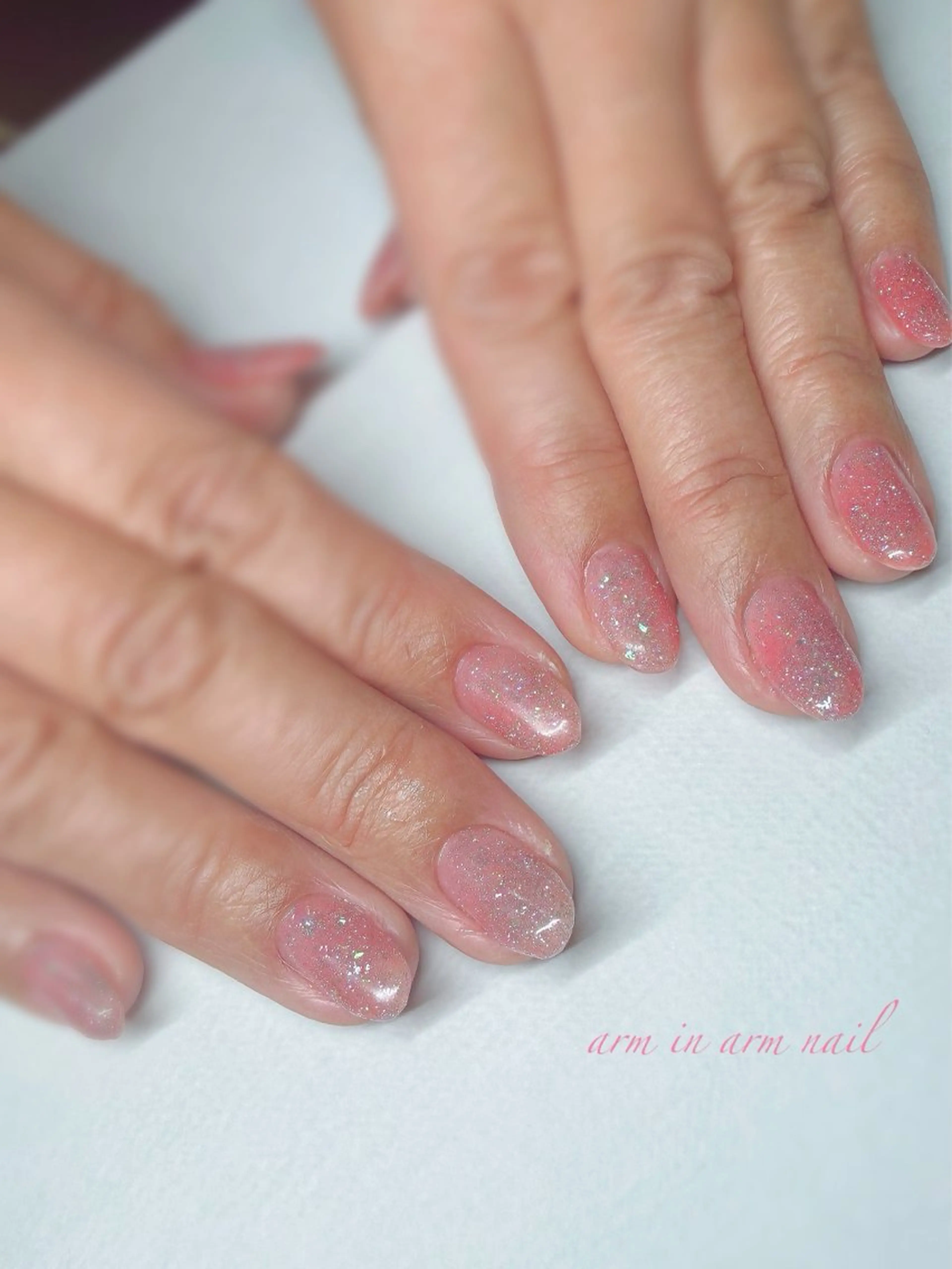 ネイル arm in arm ︎✿Yamamotoのマツエク・マツパデザイン