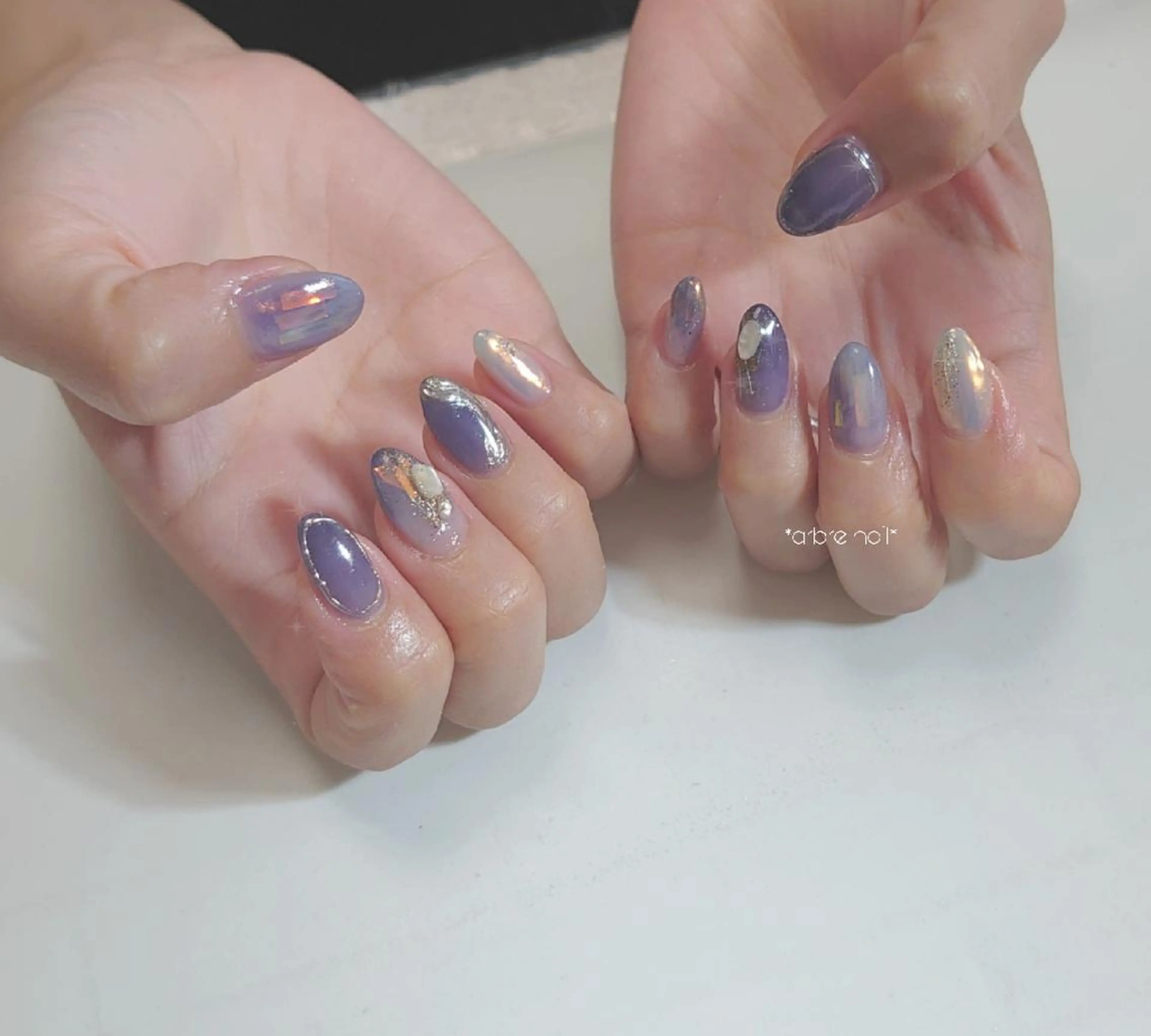 ネイル ＊arbre nail＊.アーブルネイル所属・✯.。 arbre  nail 。✯.のネイルデザイン