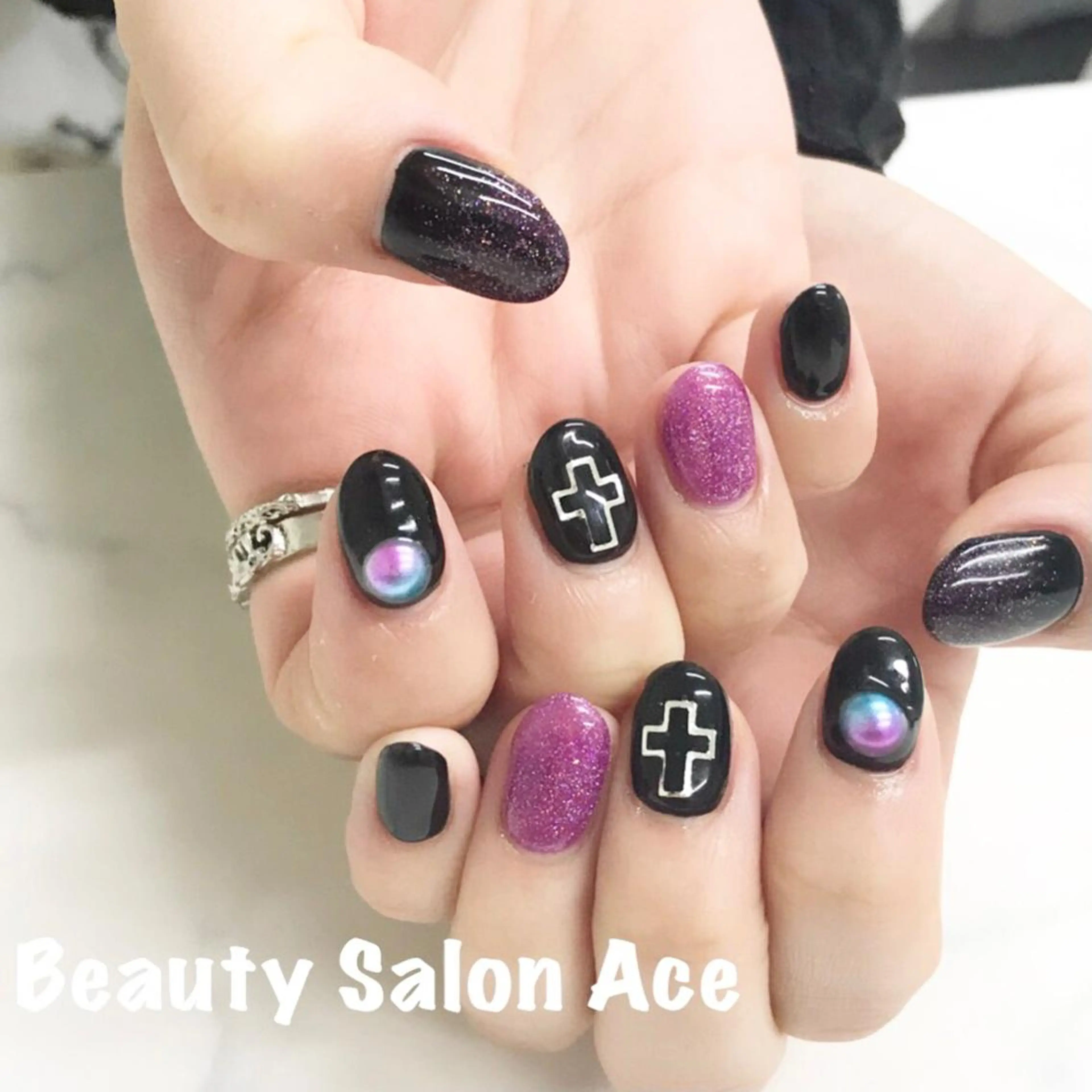 ネイル ハンドネイル ハンドケア 池袋フィルイン Ace♡Nailのネイルデザイン