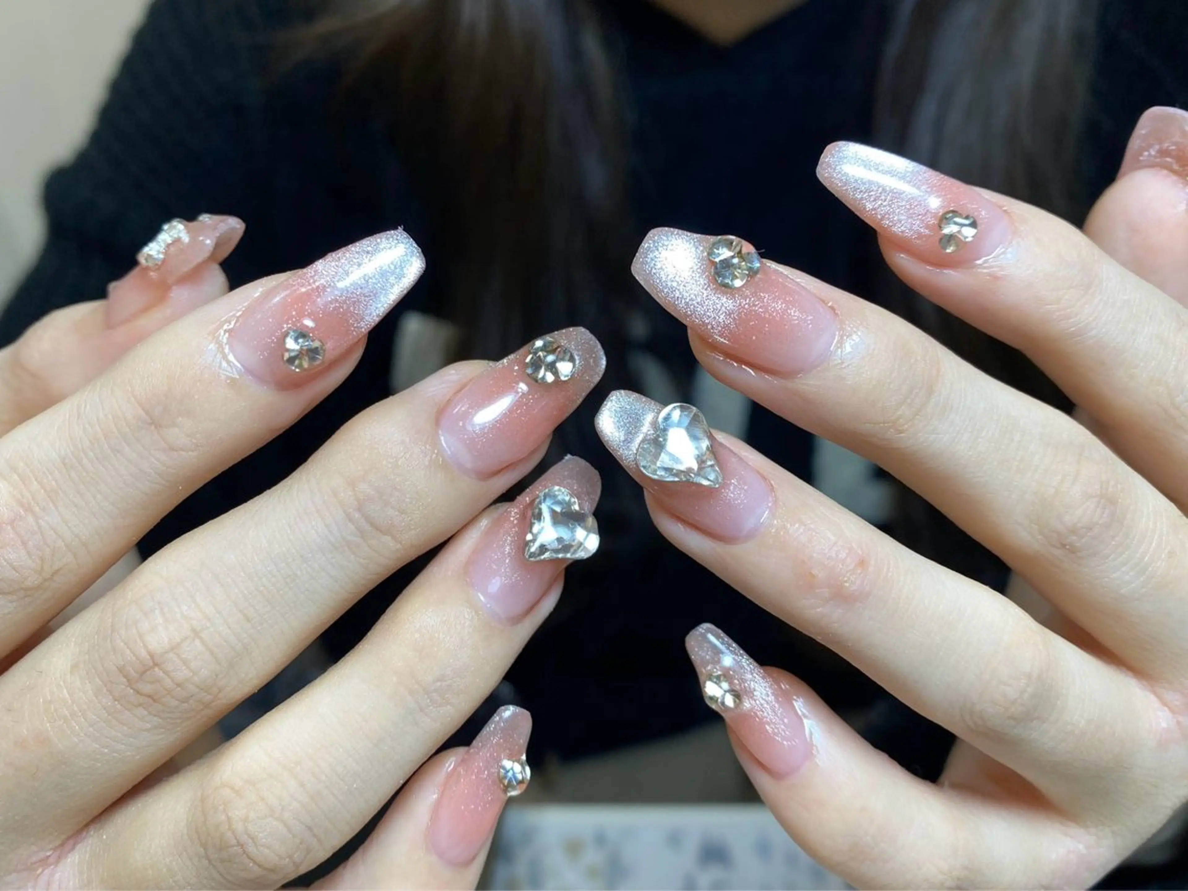 ネイル ハンドネイル Venus nail チップ長さだし専門店のネイルデザイン