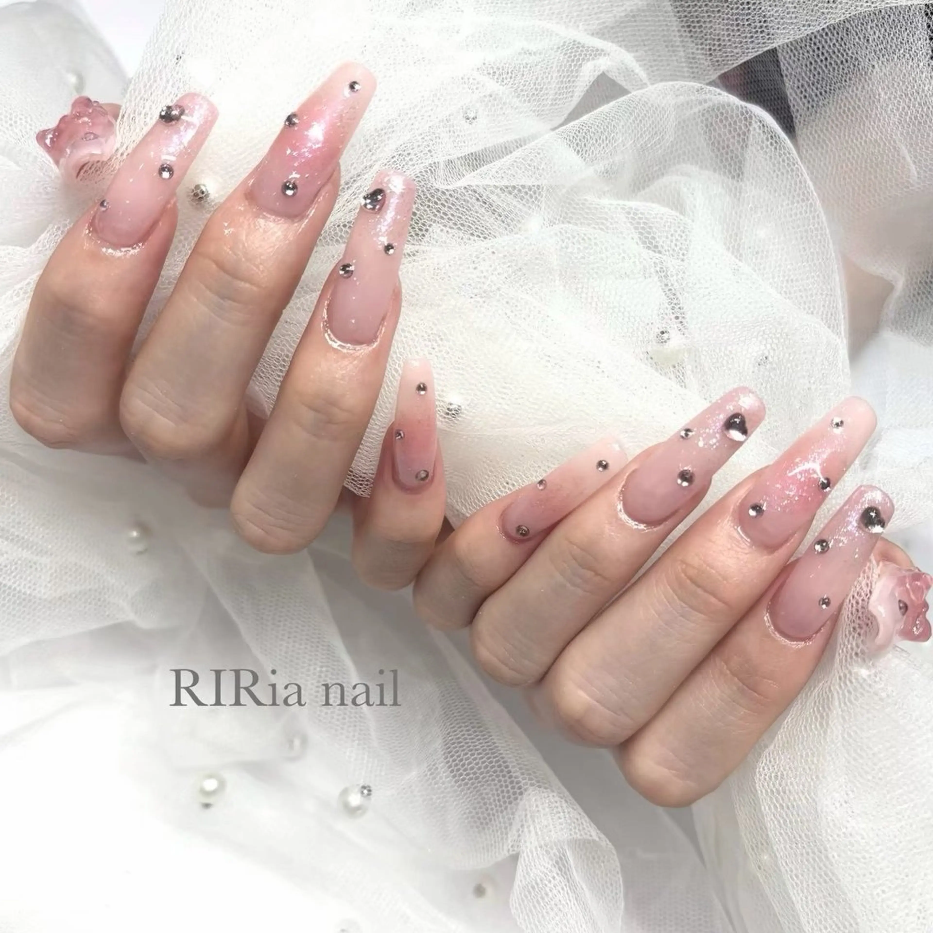 ネイル ハンドネイル 🎀RINA RIrianailのネイルデザイン