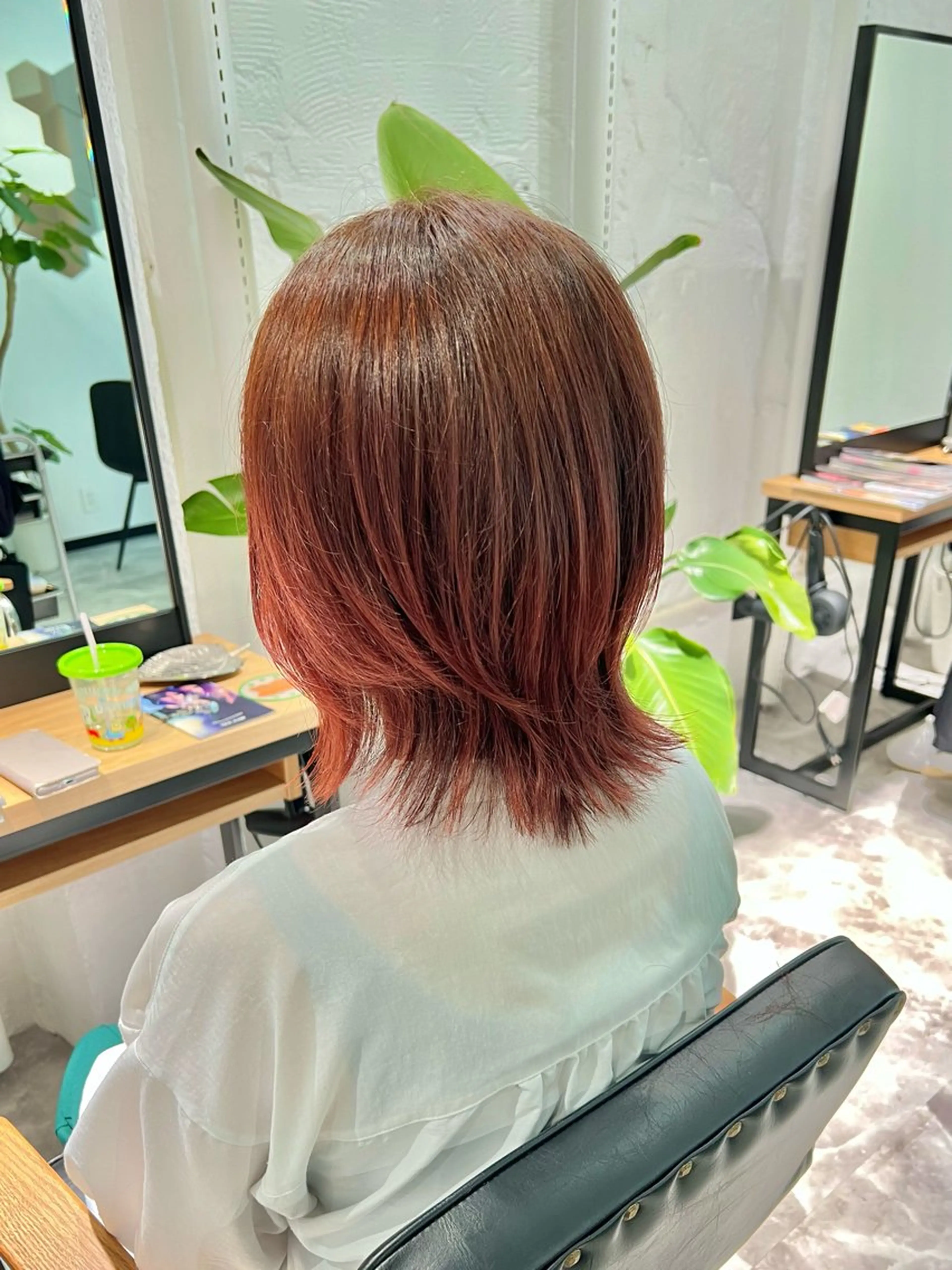 ミディアム カラー ヘアアレンジ レイヤーカット 「sumi」 AMIのヘアスタイル