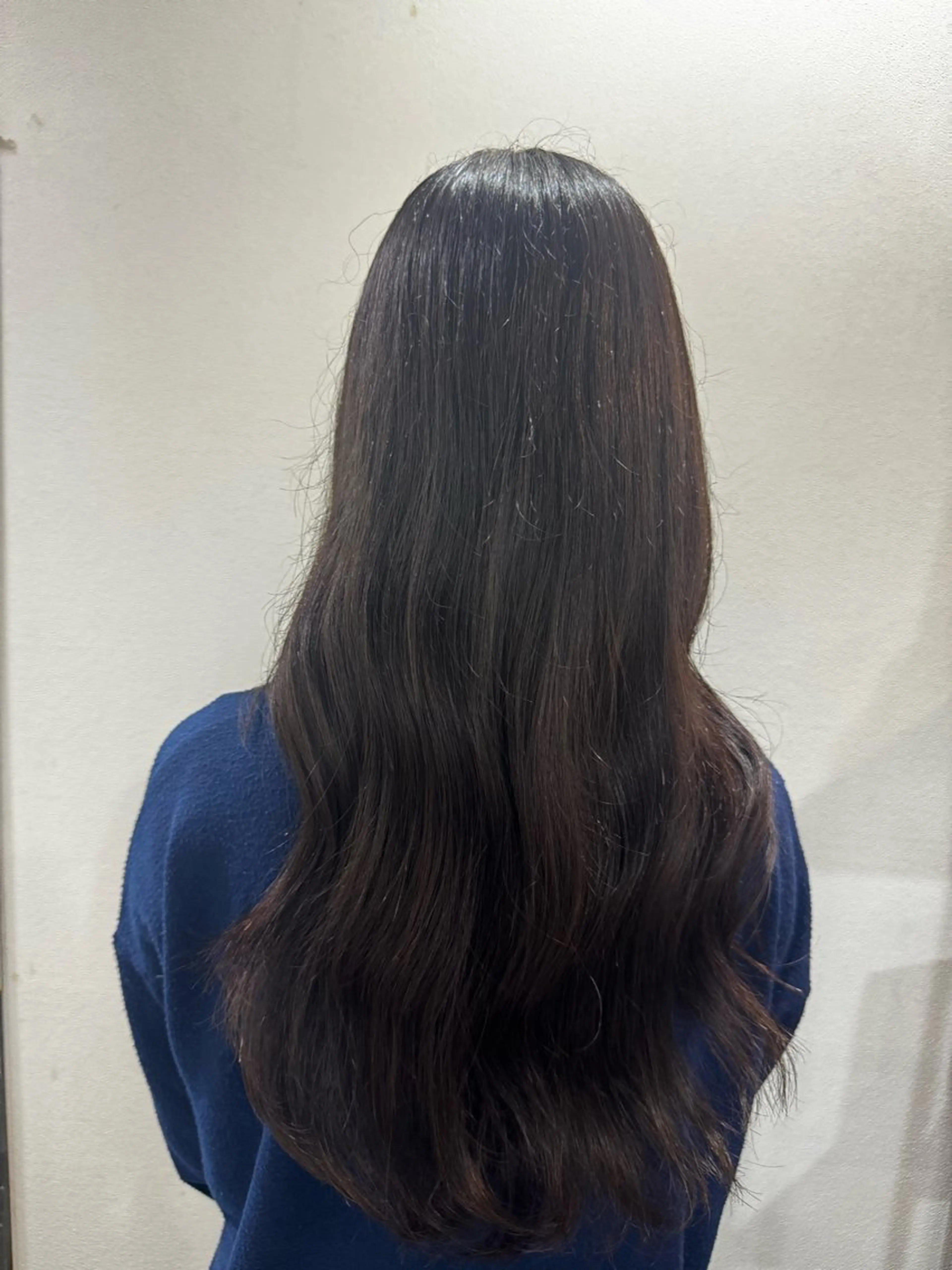 ロング ダブルカラーベージュ カラー/tuburaのヘアスタイル