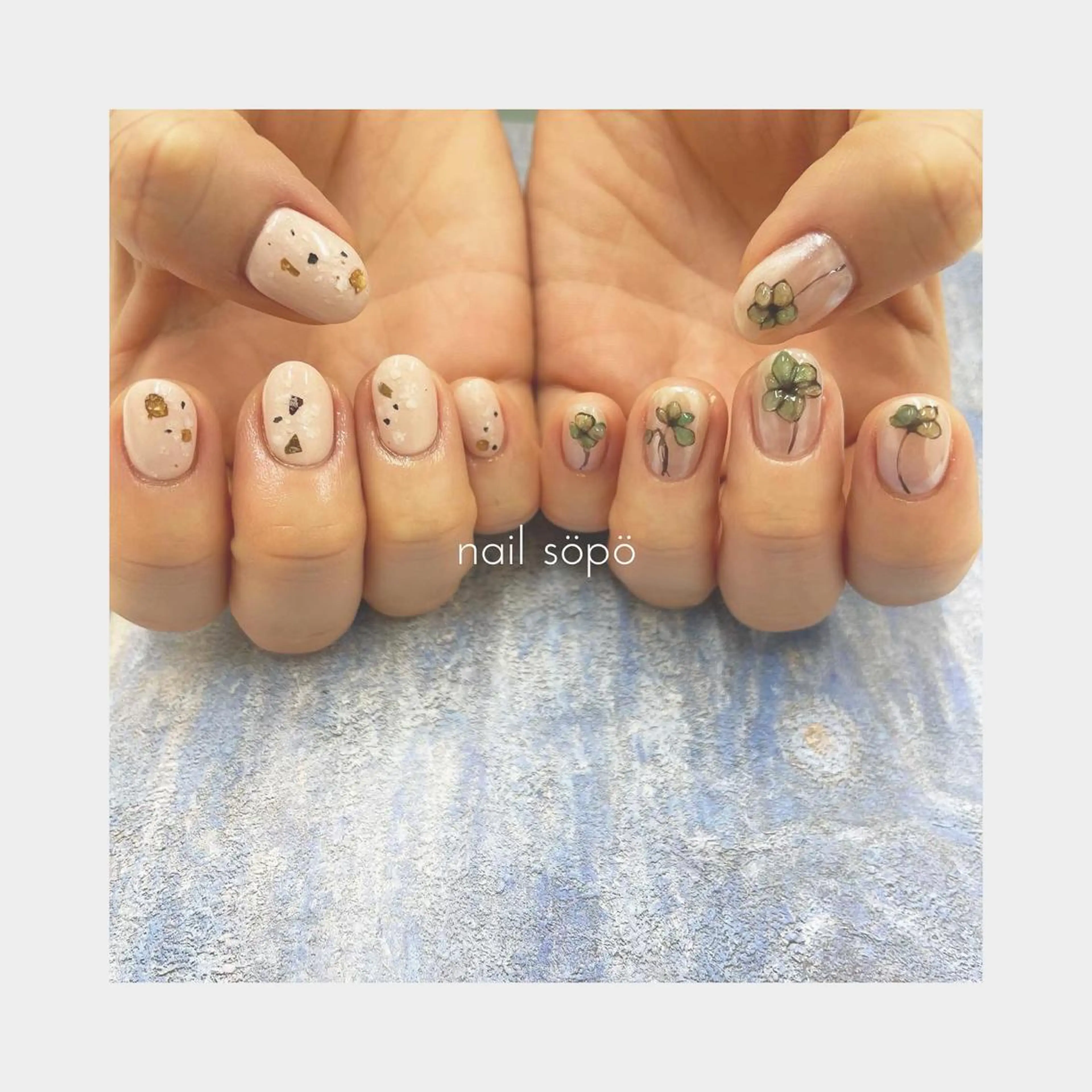 ネイル 自由が丘✳︎奥沢 nail söpöのネイルデザイン