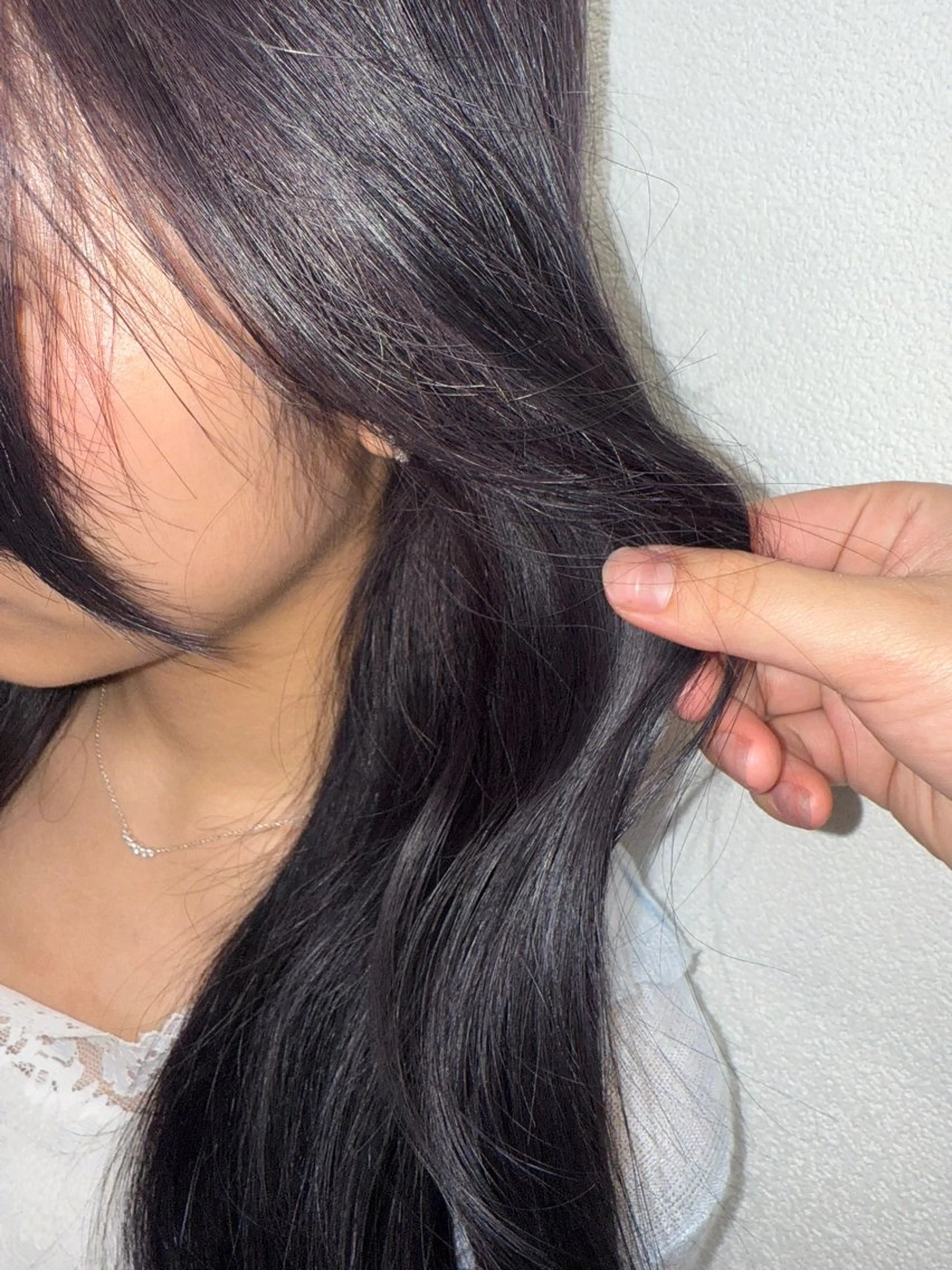 ロング カラー 曲がる縮毛矯正✨️ パーマ🌀 晃哉‎のヘアスタイル