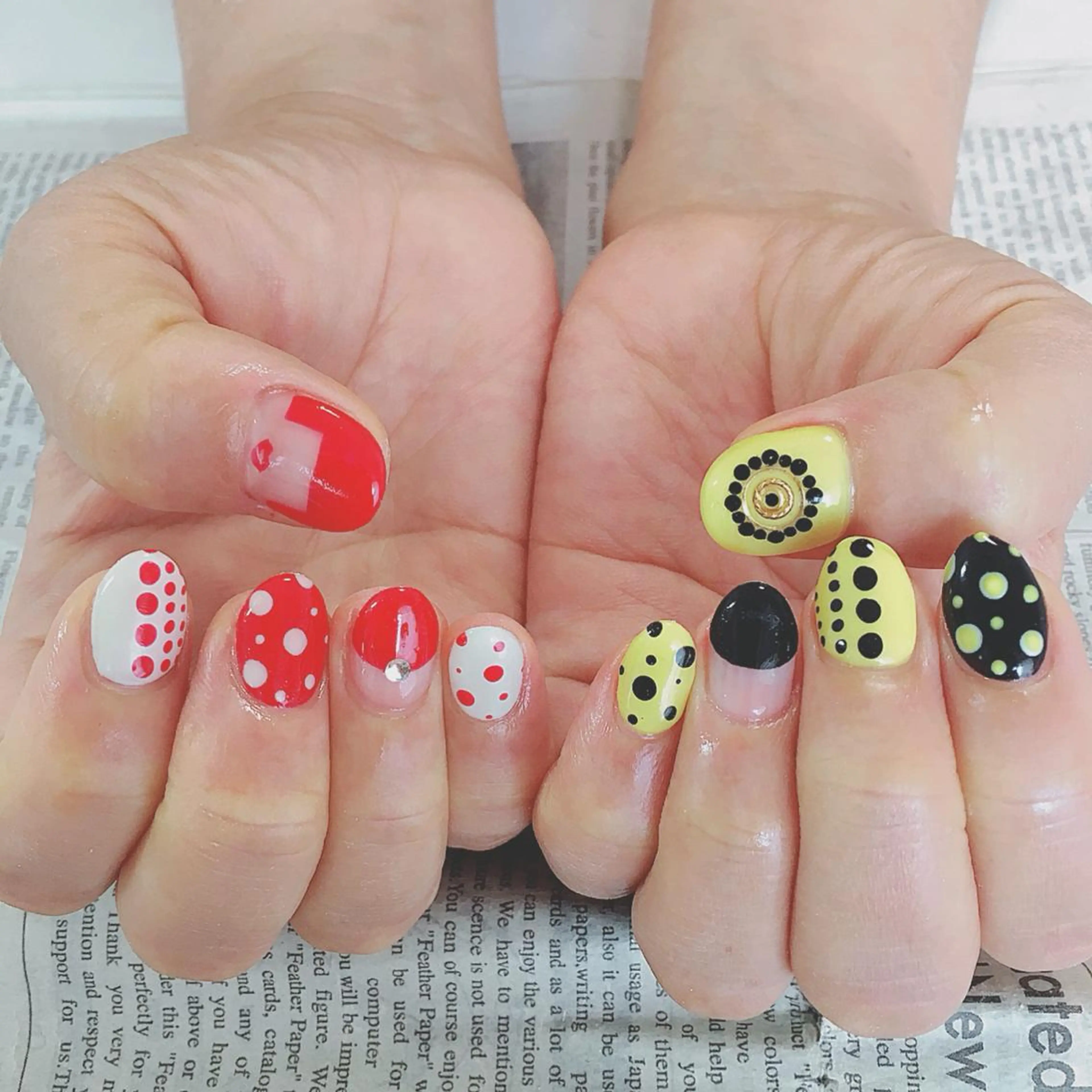 ネイル ハンドネイル ハンドケア 森山 舞のネイルデザイン