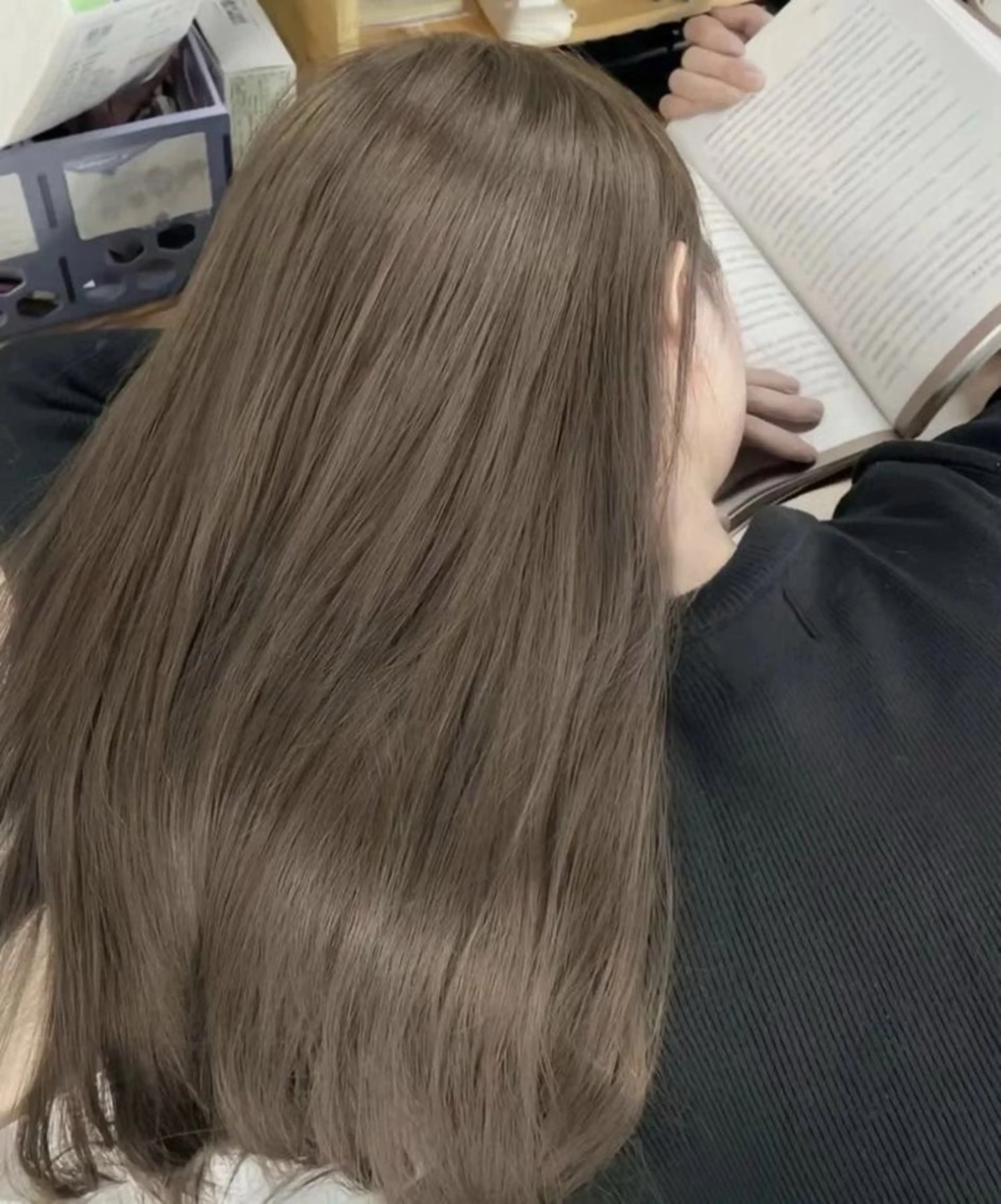 カラー パーマ ヘアアレンジ メンズ 🥯縮毛/レイヤー/ ベージュヘア🥯のヘアスタイル