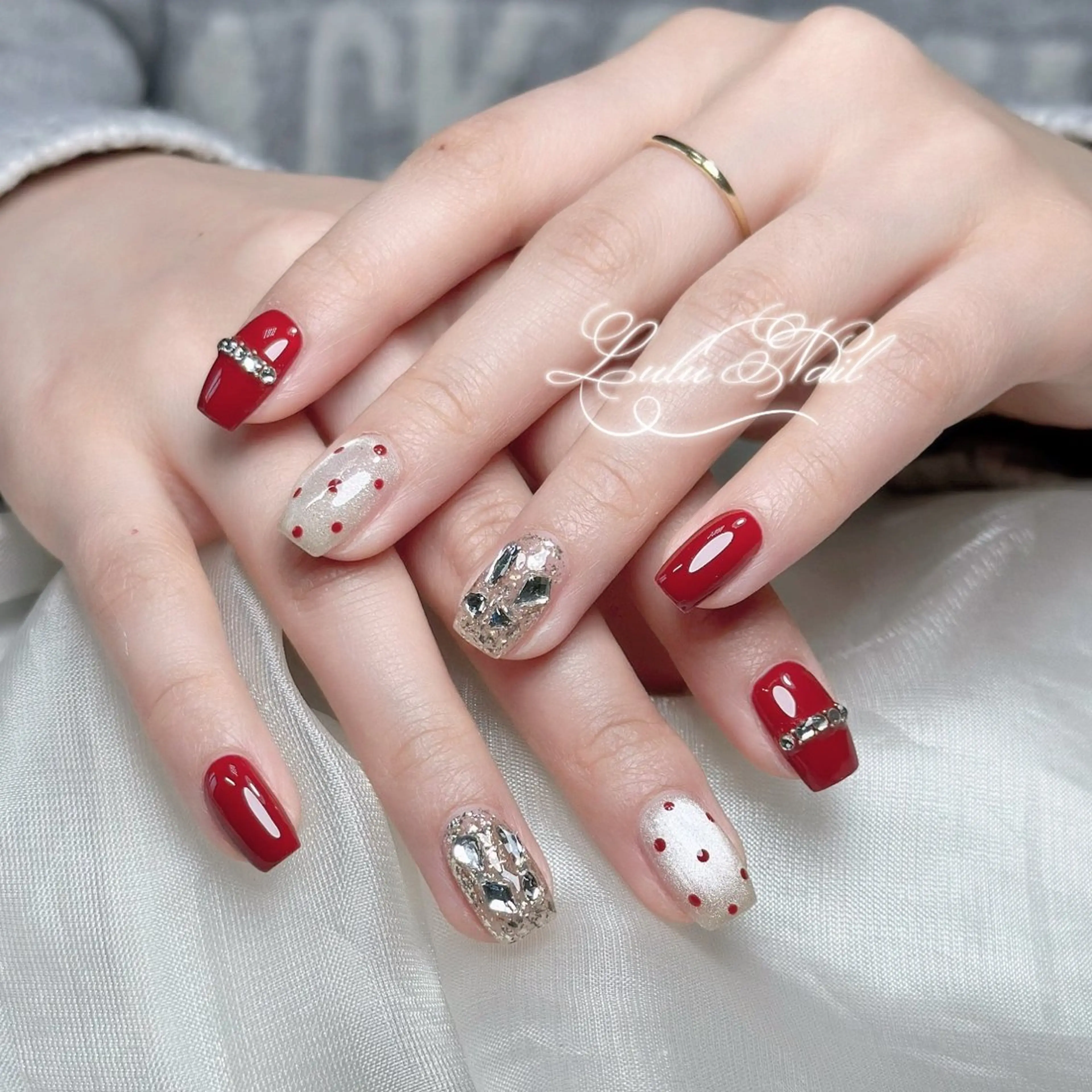 ネイル ハンドネイル Lulu Nail 🫧ユユのネイルデザイン