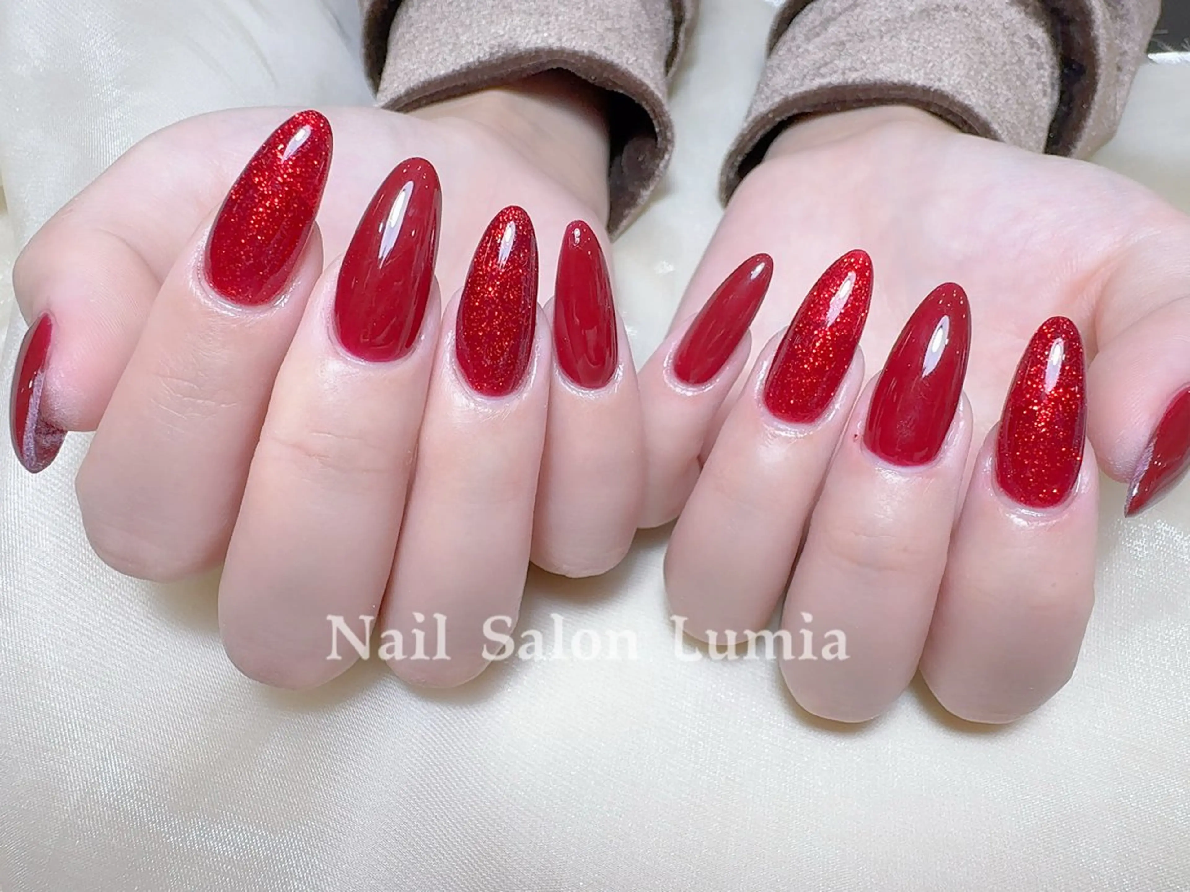 ネイル ハンドネイル ネイルサロン ルミア Lumia 店長のネイルデザイン