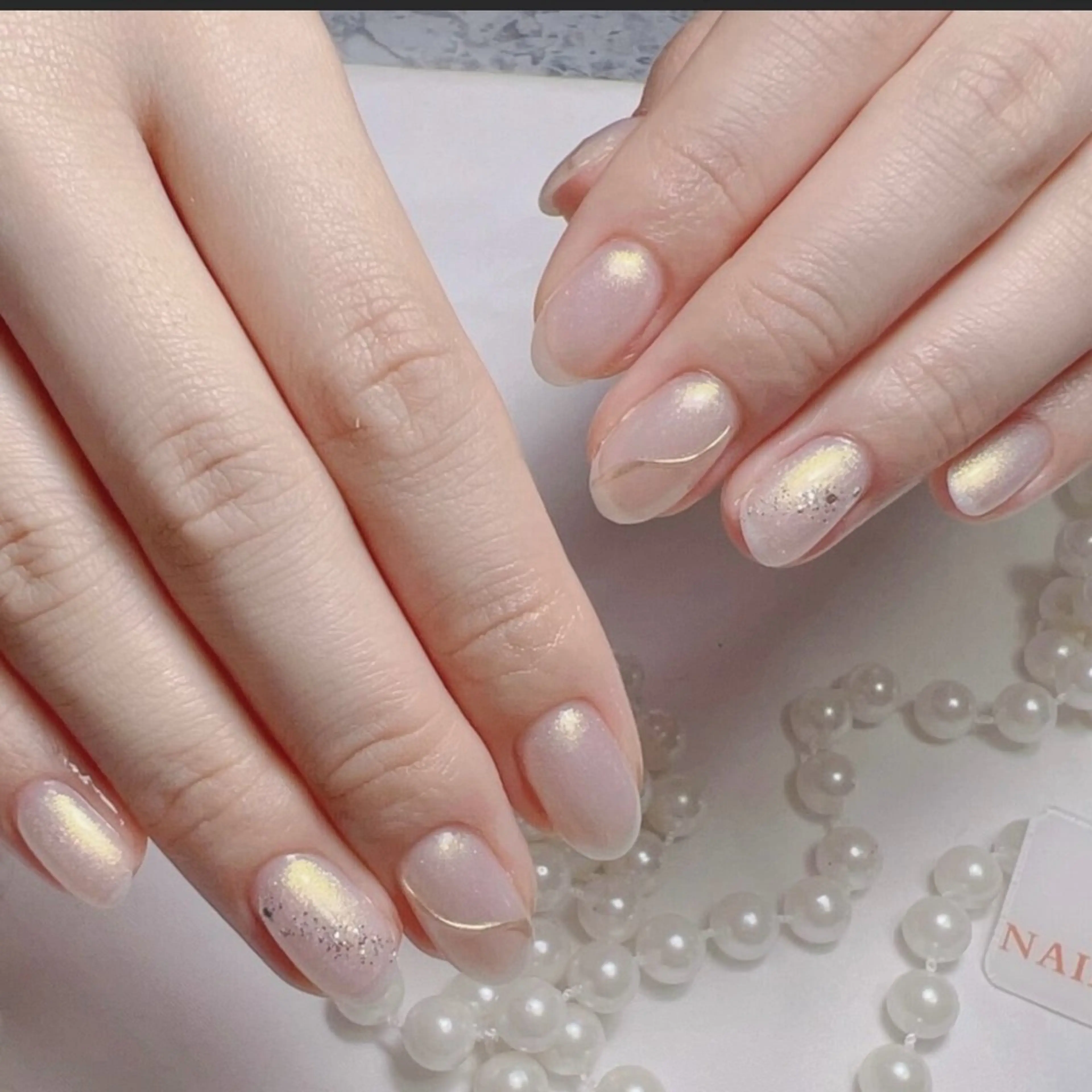 ネイル アートネイル フレンチネイル ジェルネイル グラデーション 韓国ネイル ハンドネイル ハンドケア さくら💮💮 【オフ無料】のネイルデザイン