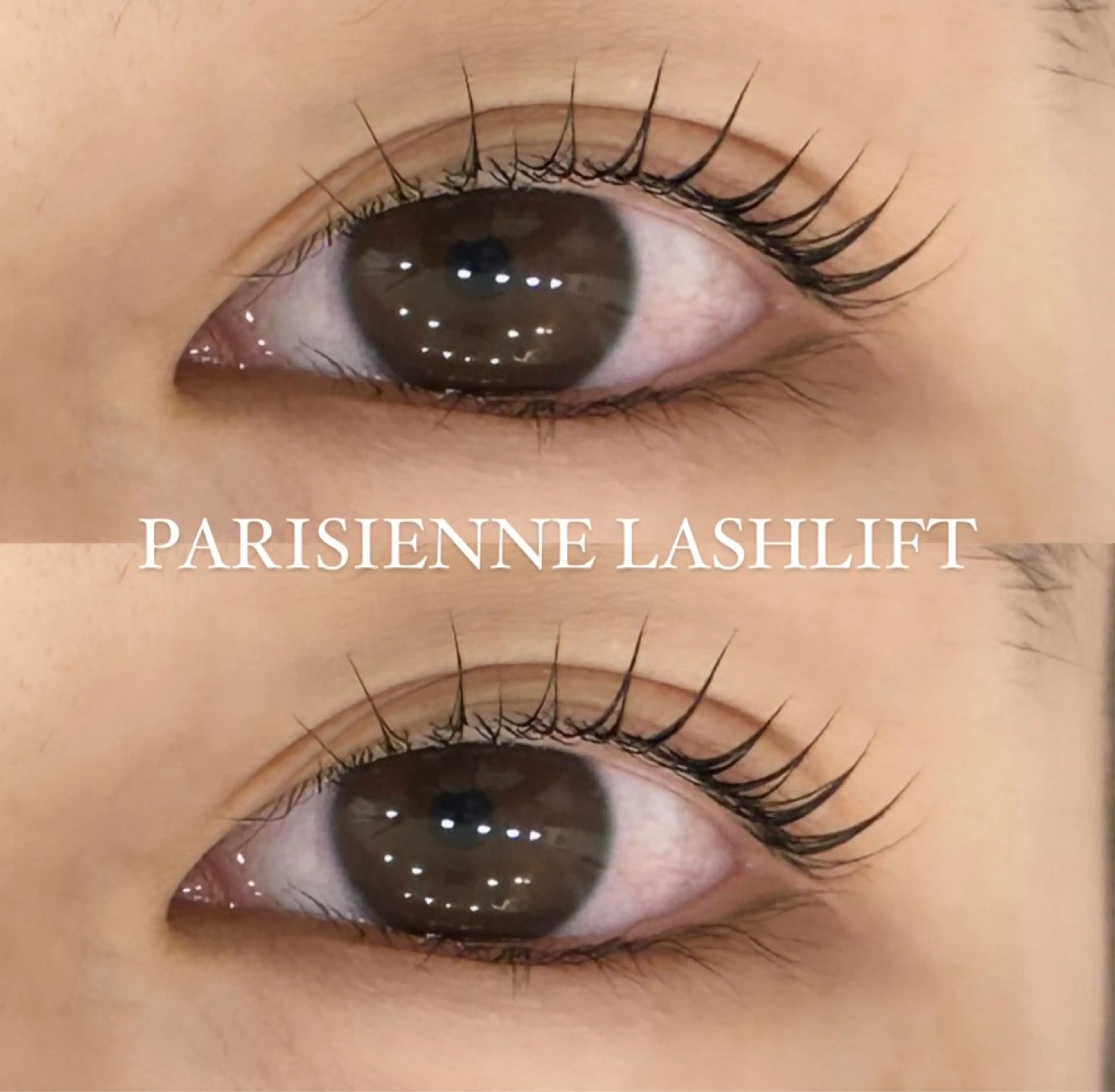 マツエク・マツパ パリジェンヌラッシュリフト マリーテレジア モデルのマツエク・マツパデザイン