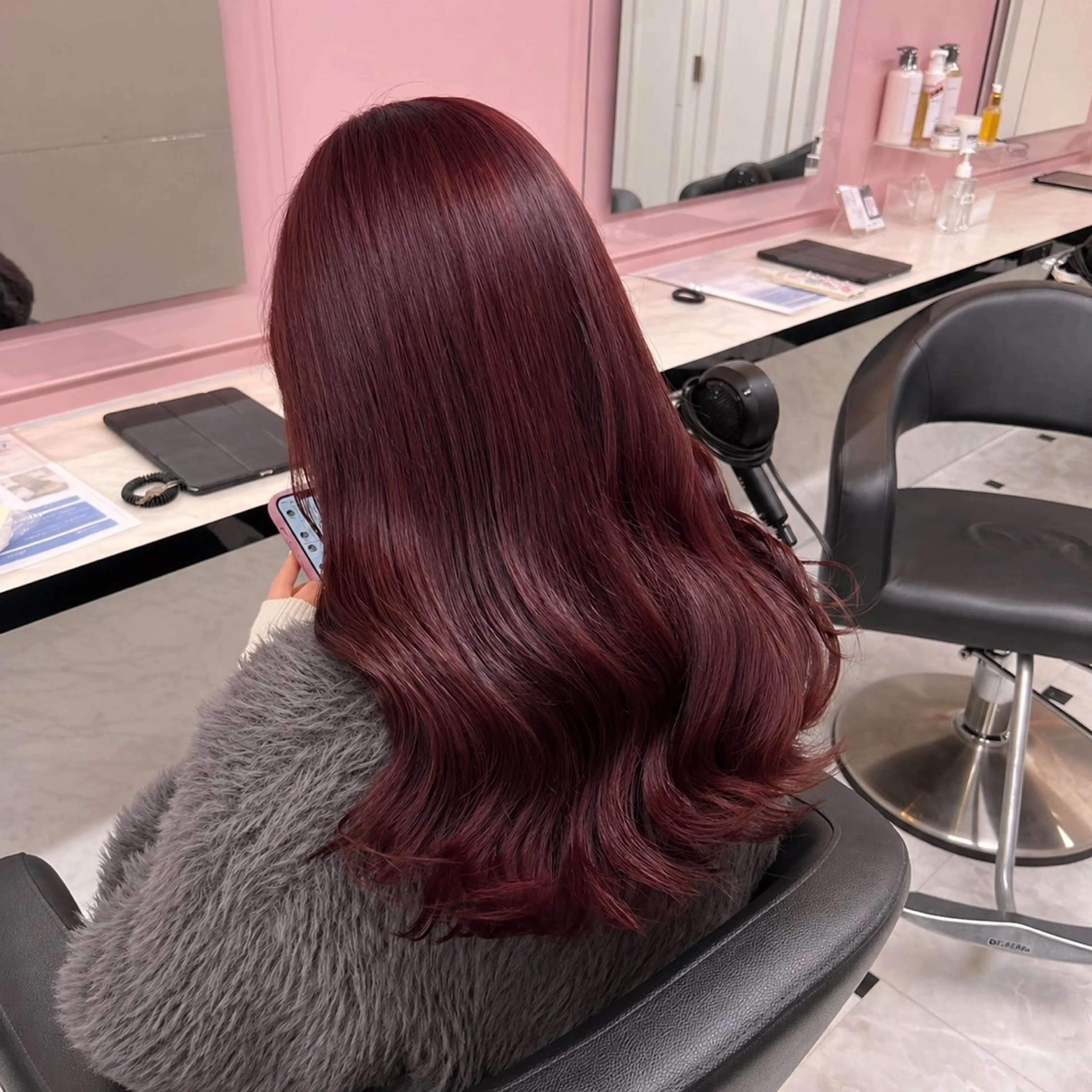 ロング カラー ヘアカラー ヘアセット NANA💓韓国ヘア /レイヤー/暖色💓のヘアスタイル