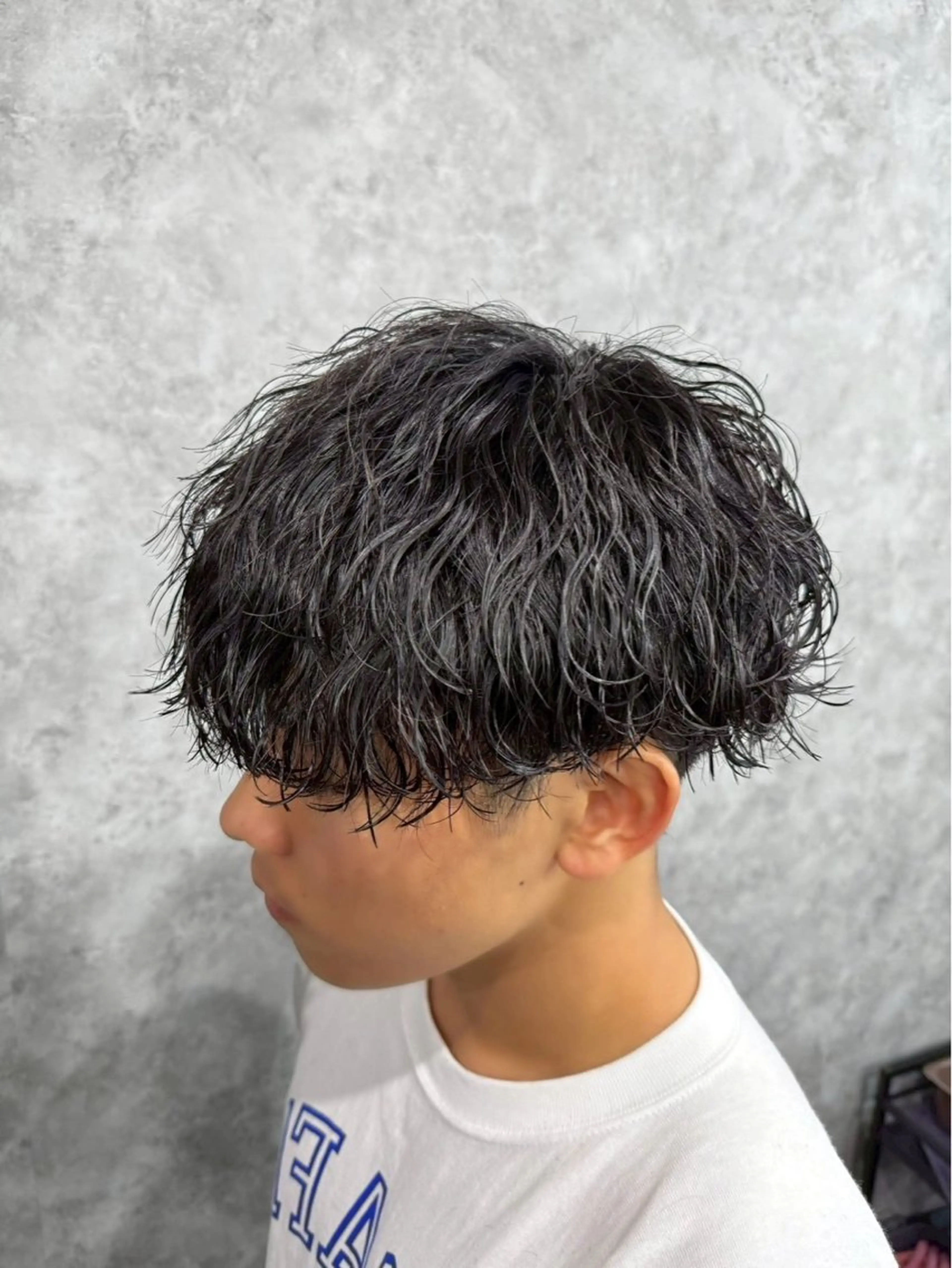 パーマ メンズ 💙メンズカット× パーマ特化Rukaのヘアスタイル