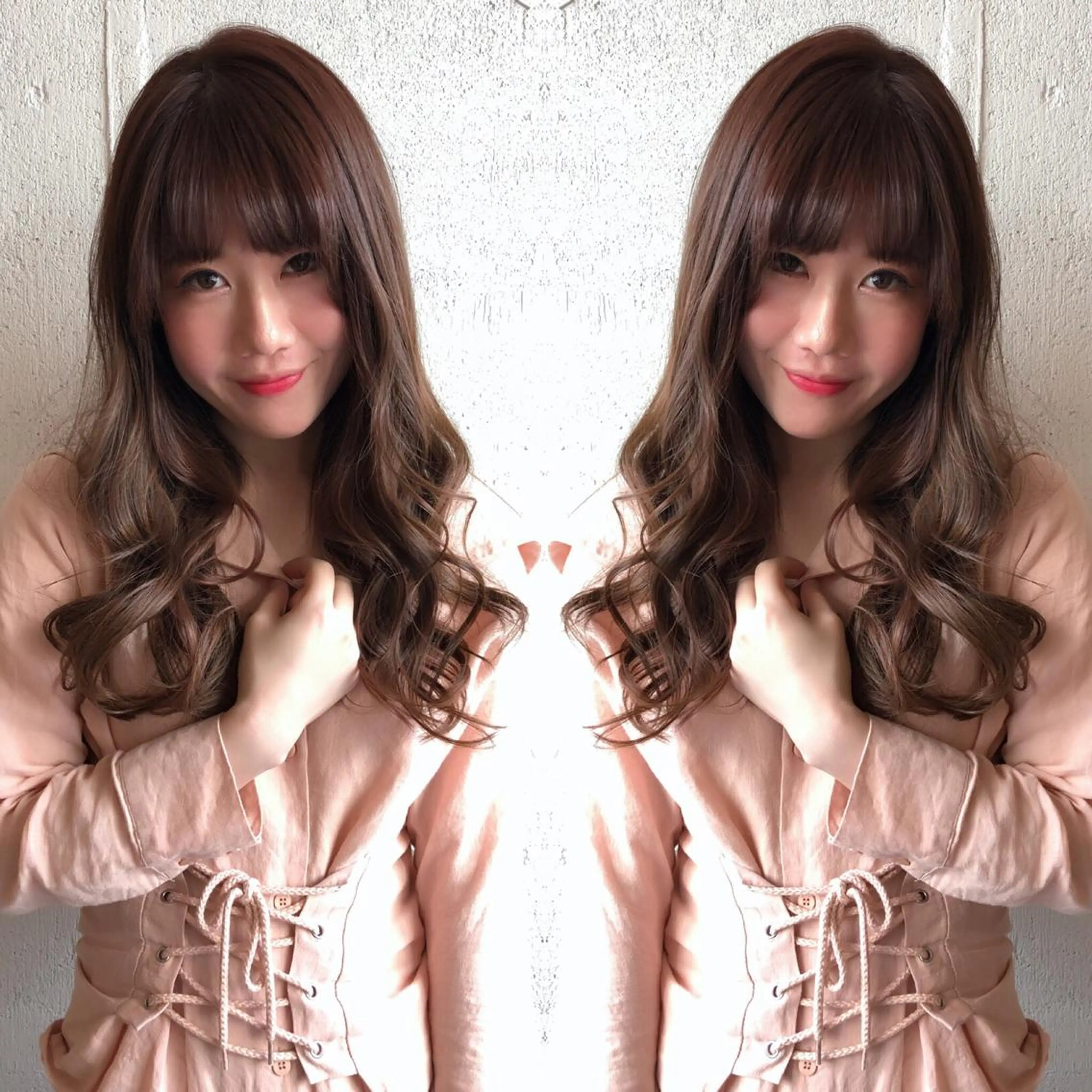 ロング あらき ちさとのヘアスタイル