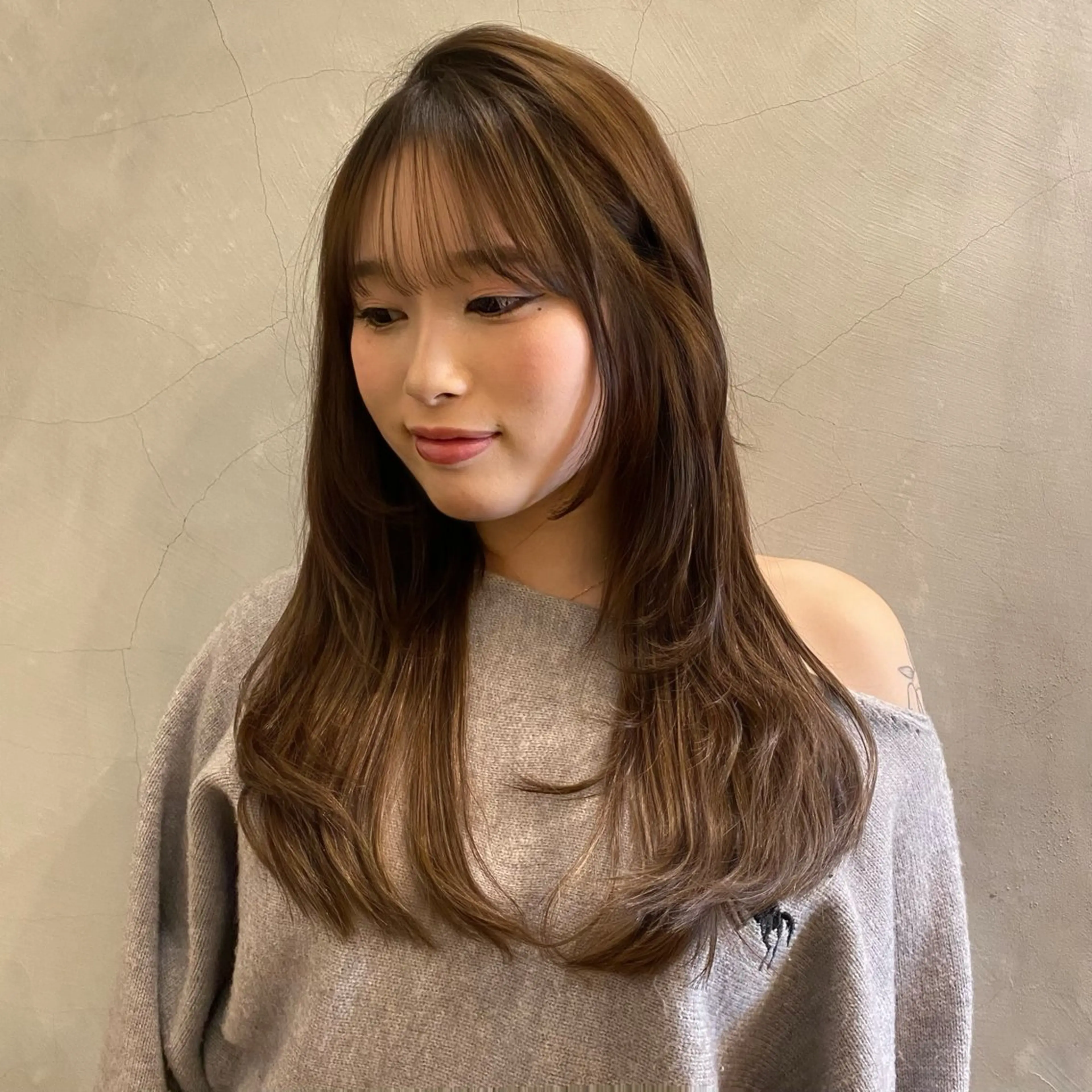 ロング レイヤーカット エクステ シールエクステ 🐁ONOの眉毛・アイブロウイメージ