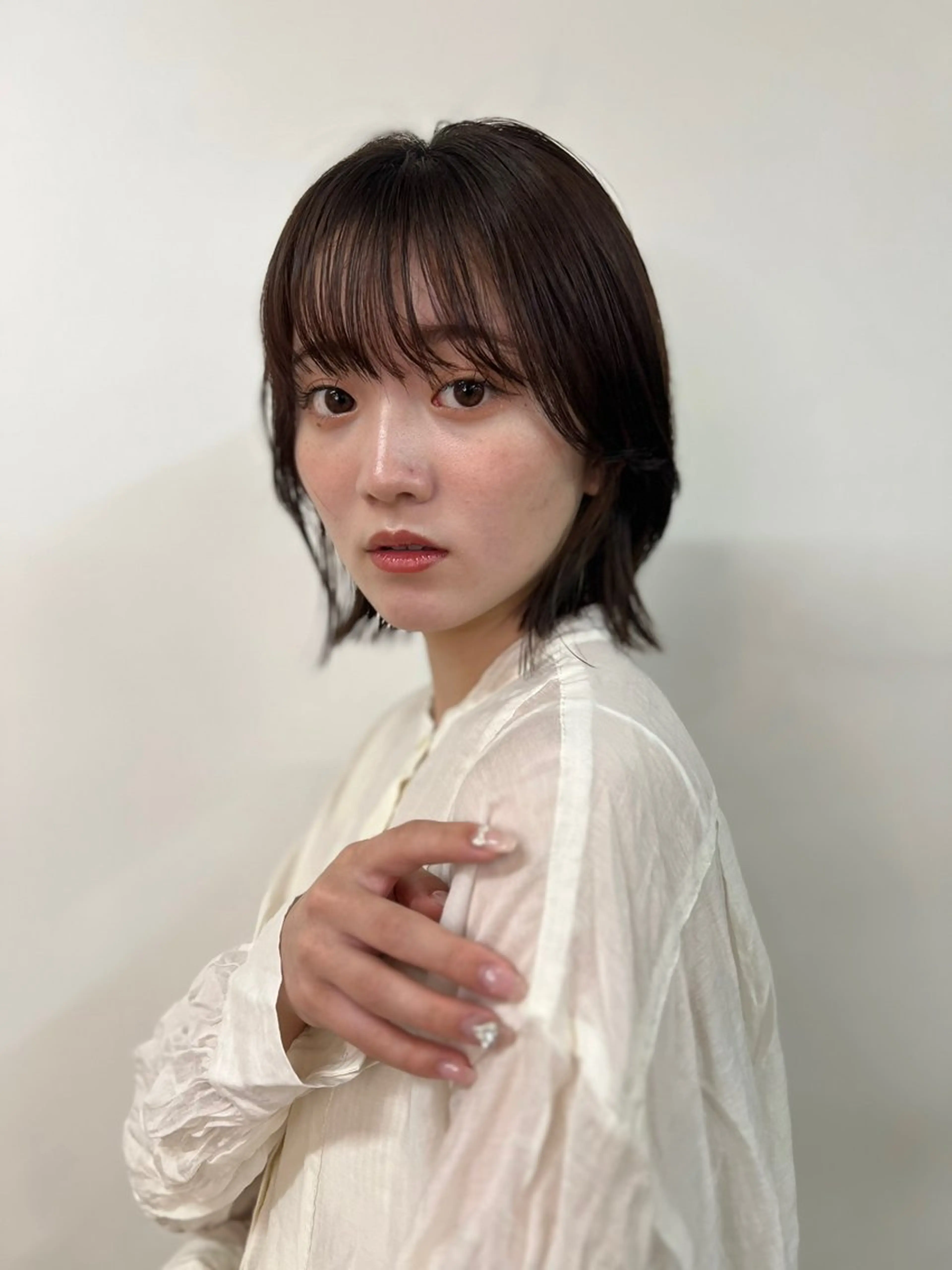 ミディアム 山中 欧輔のヘアスタイル