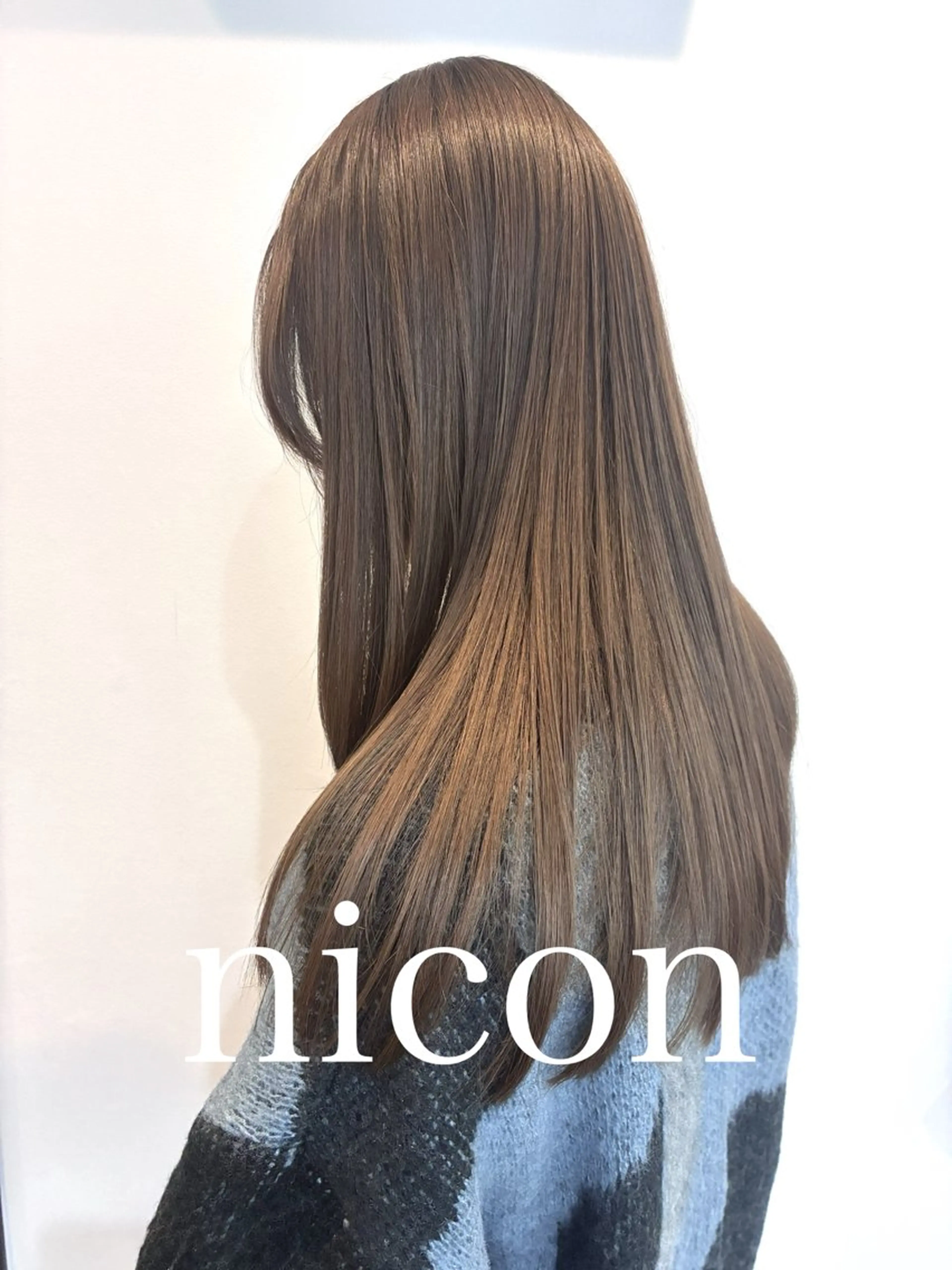 ロング カット 縮毛矯正 トリートメント 髪質改善 髪質改善カラーのヘアスタイル