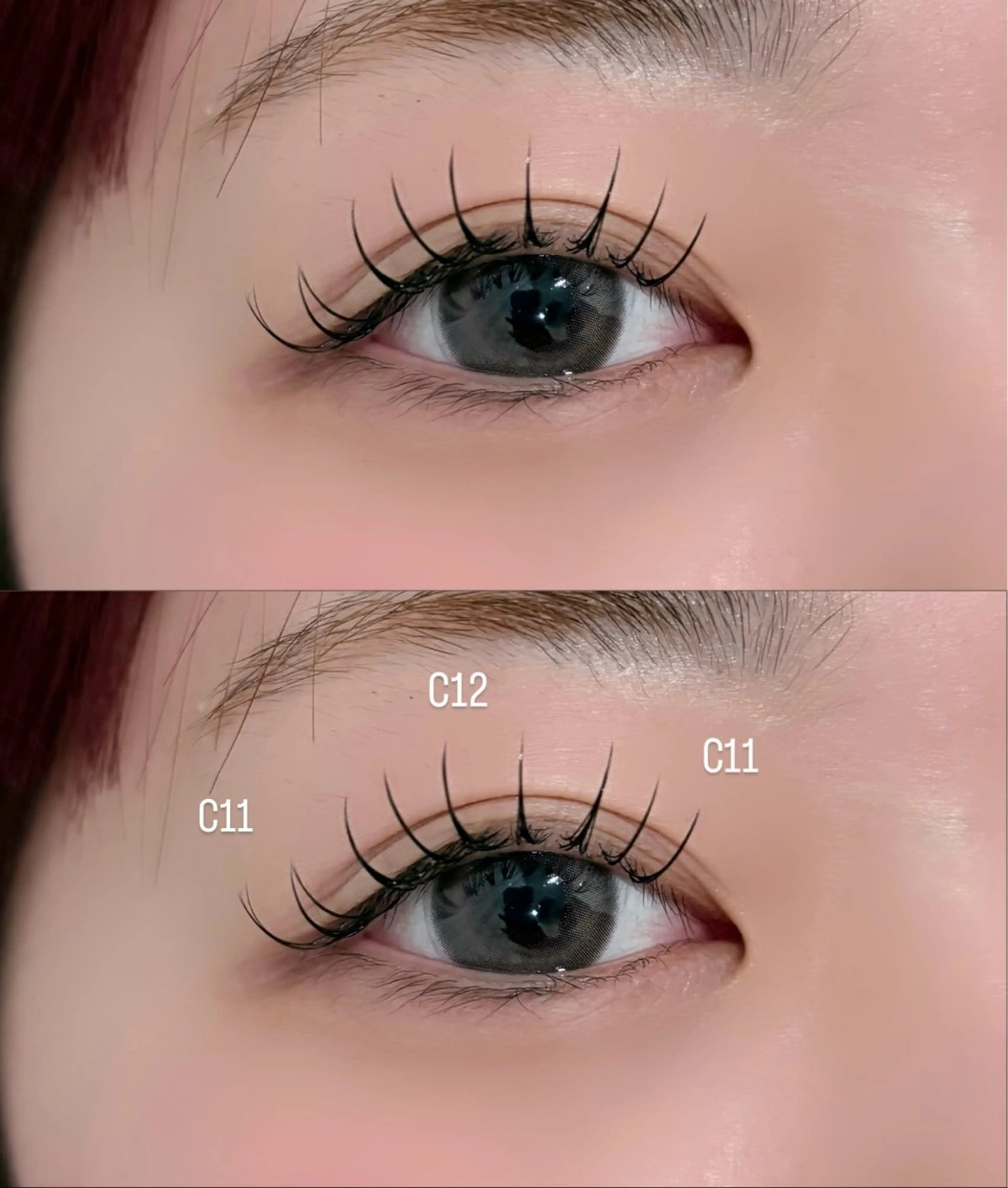 マツエク・マツパ meRK manamiのマツエク・マツパデザイン