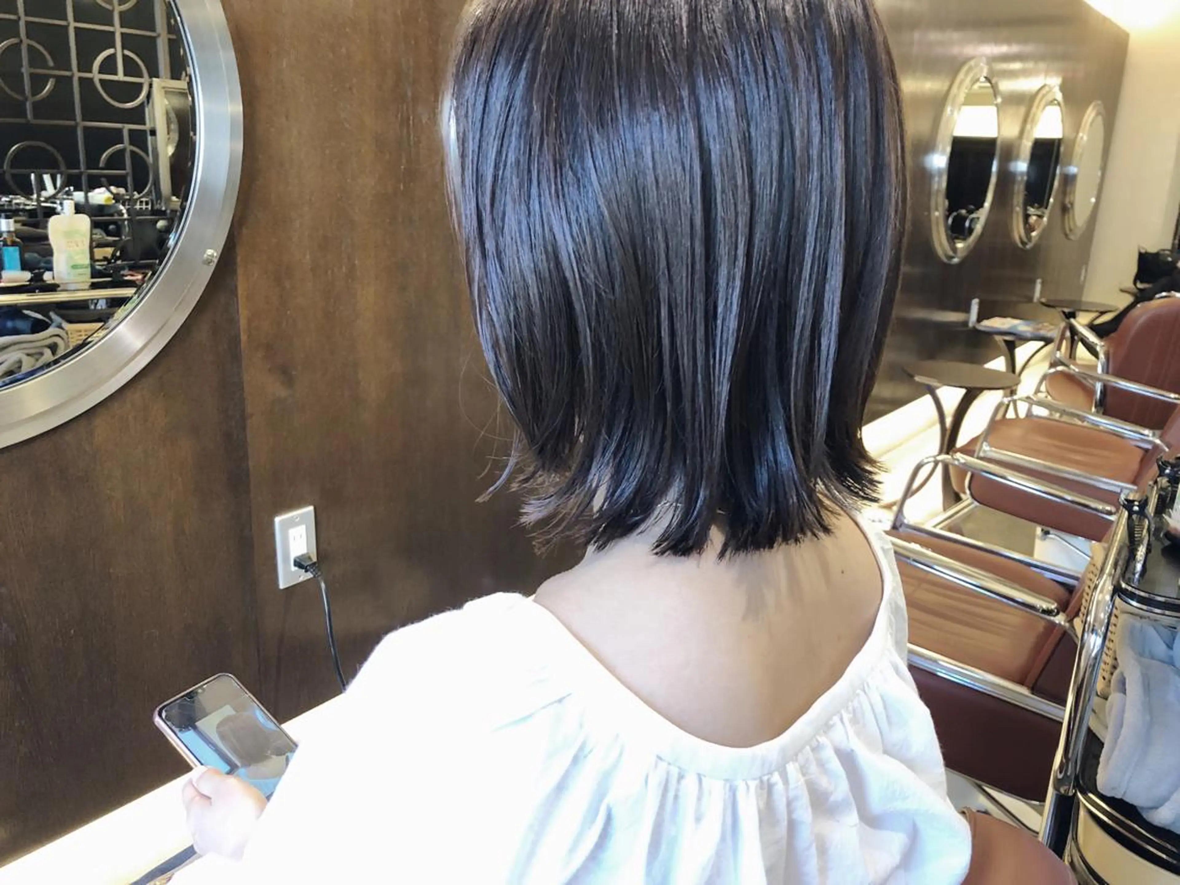 ミディアム カラー 髪質改善/艶髪/ 木山ゆかりのヘアスタイル