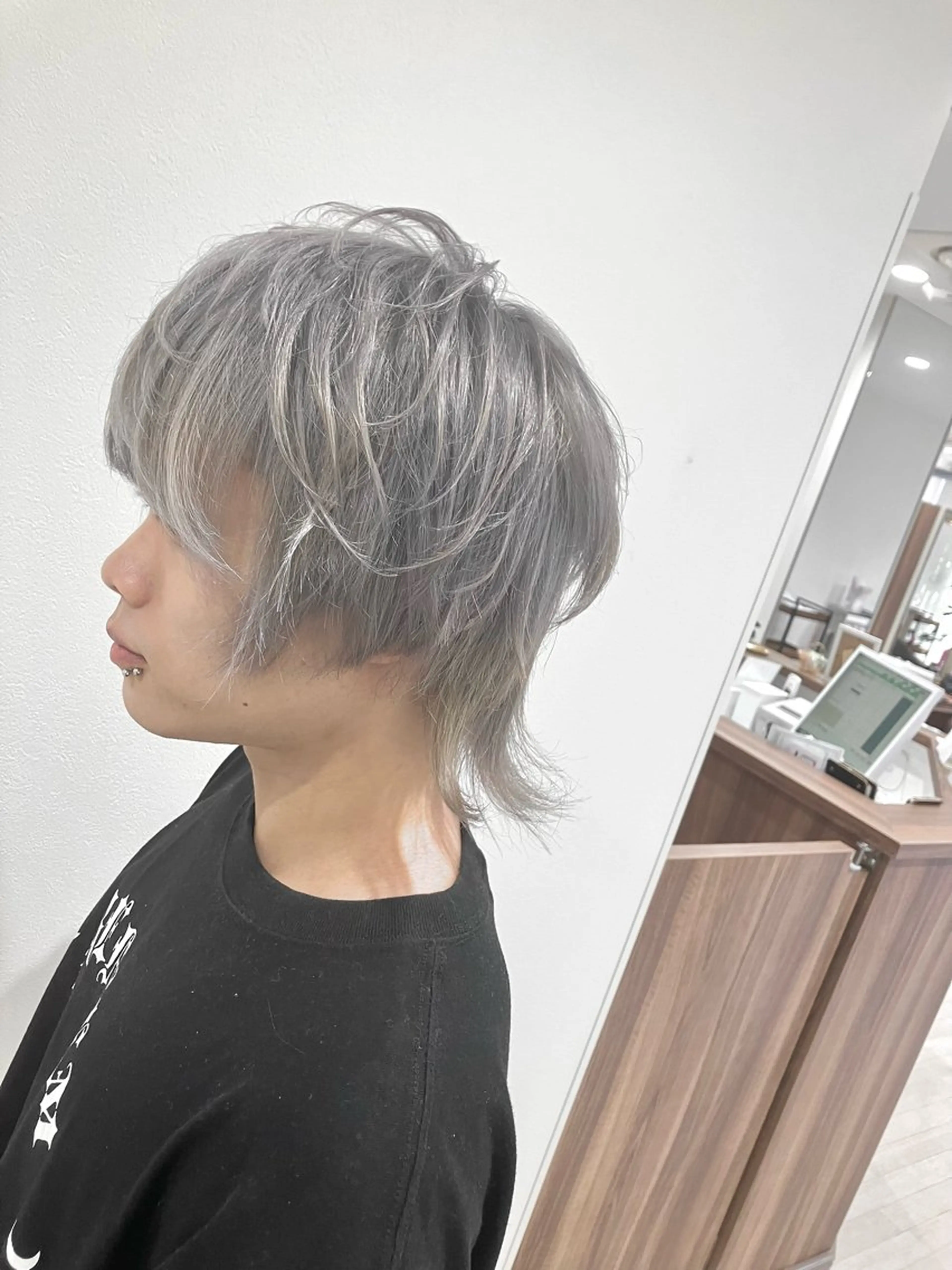 ショート カラー メンズ ヘアカラー Miyavi/カラー ショートボブのヘアスタイル